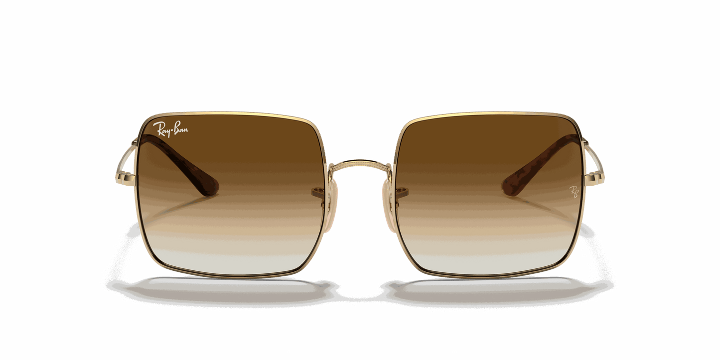 [Light Brown Gradient Lenses, Polished Arista Gold Frame]