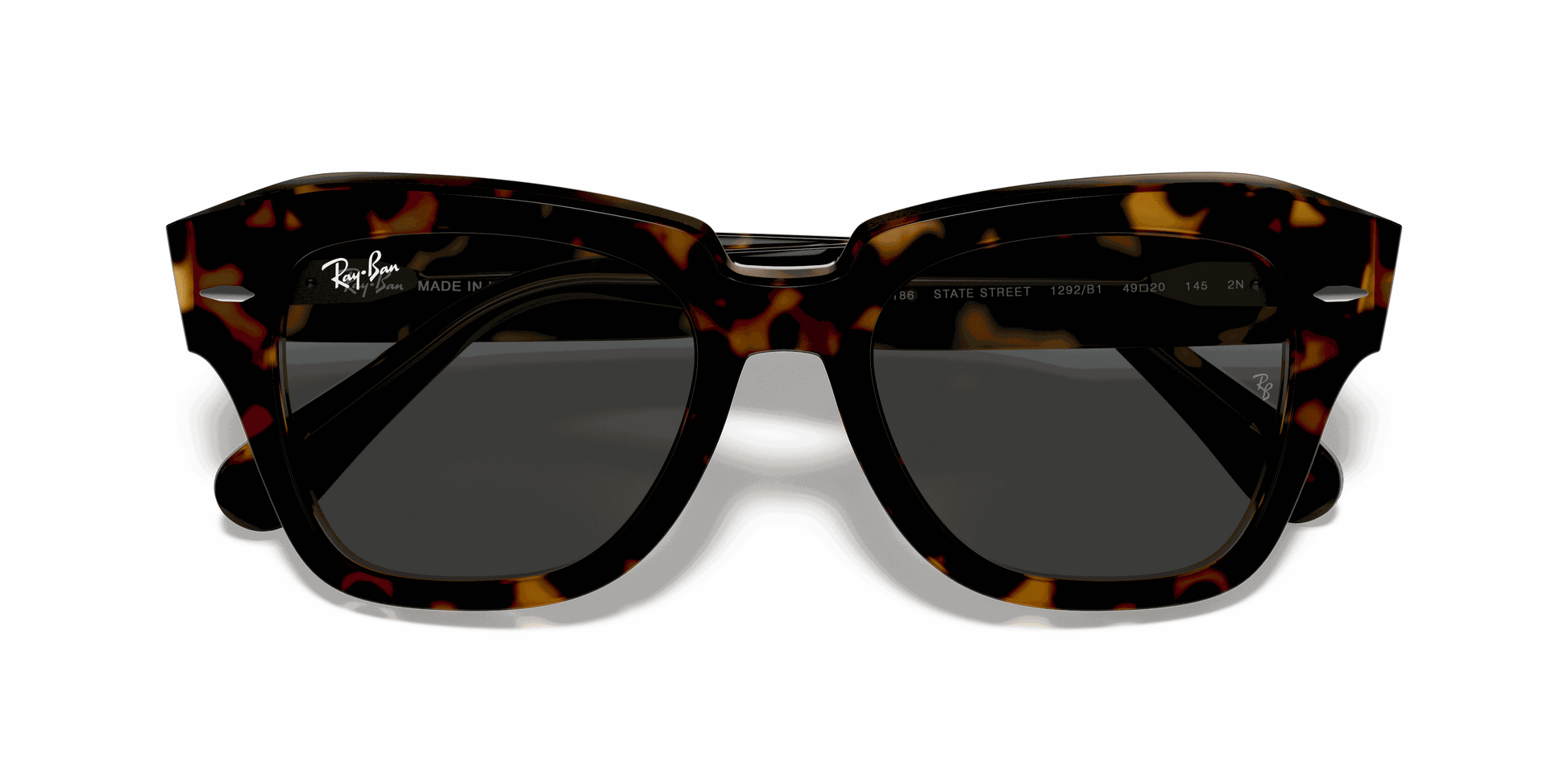 [Dark Grey Lenses, Polished Havana On Transparent Brown Frame]
