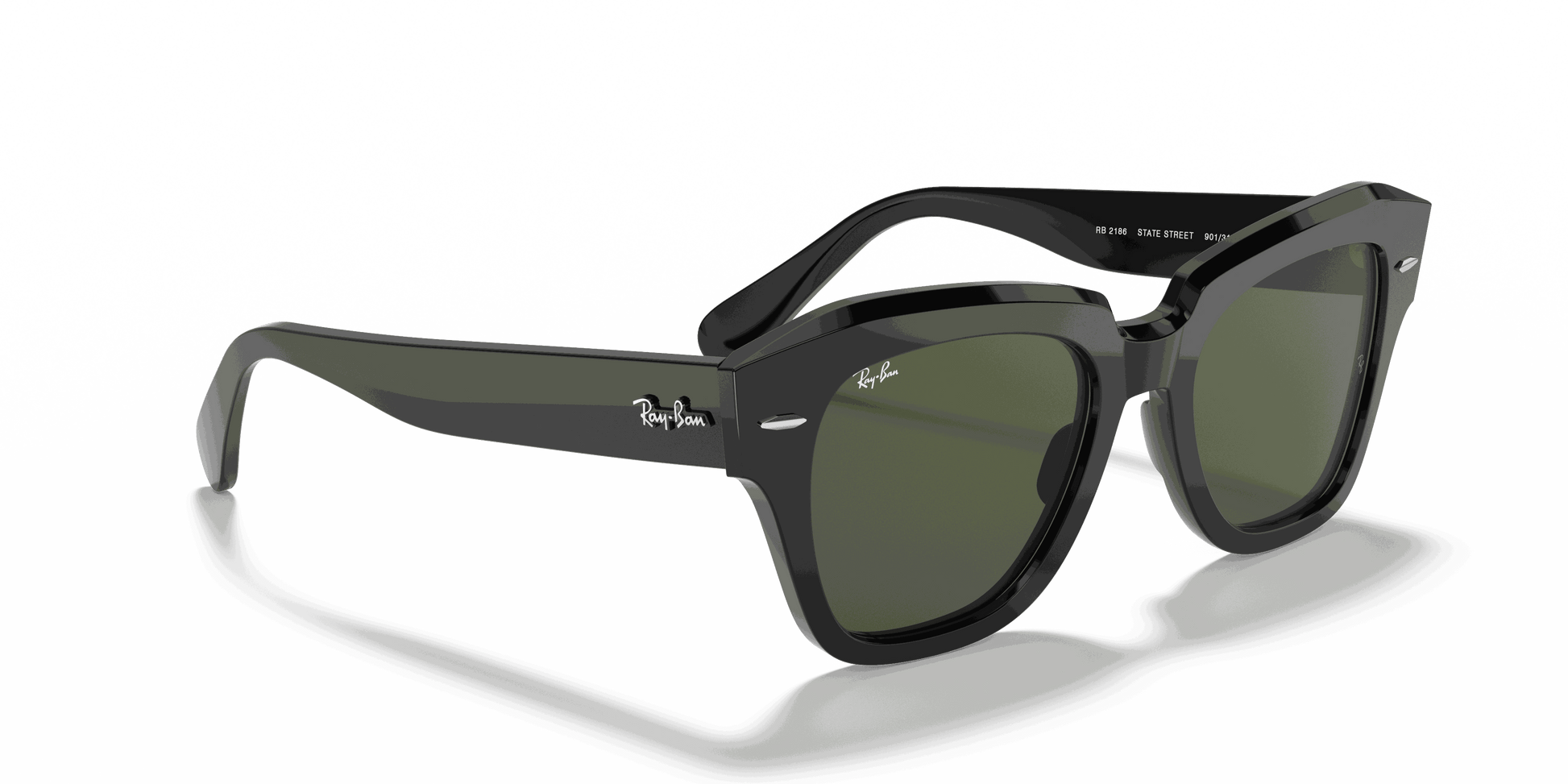 [G-15 Green Lenses, Polished Black Frame]