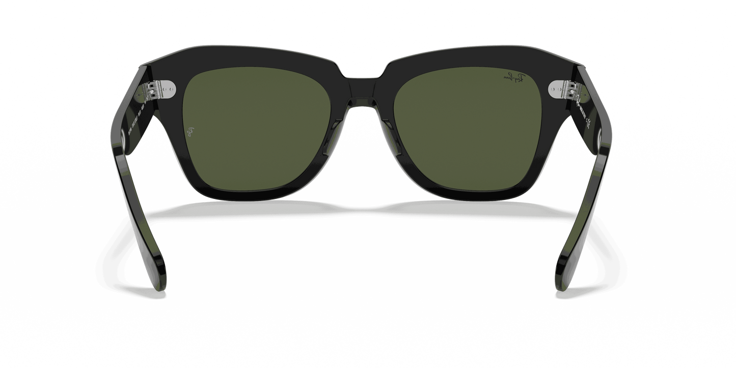 [G-15 Green Lenses, Polished Black Frame]