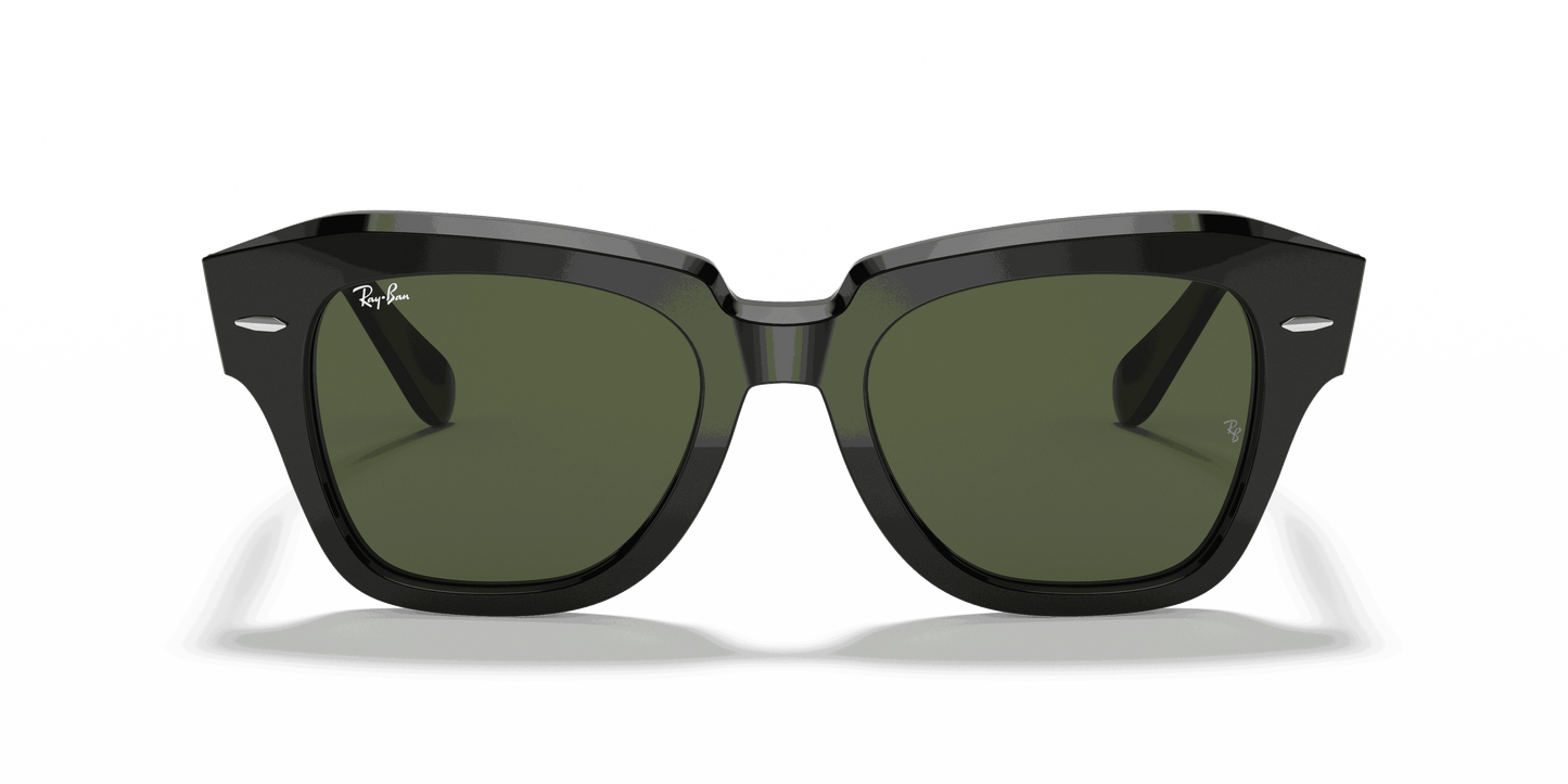 [G-15 Green Lenses, Polished Black Frame]