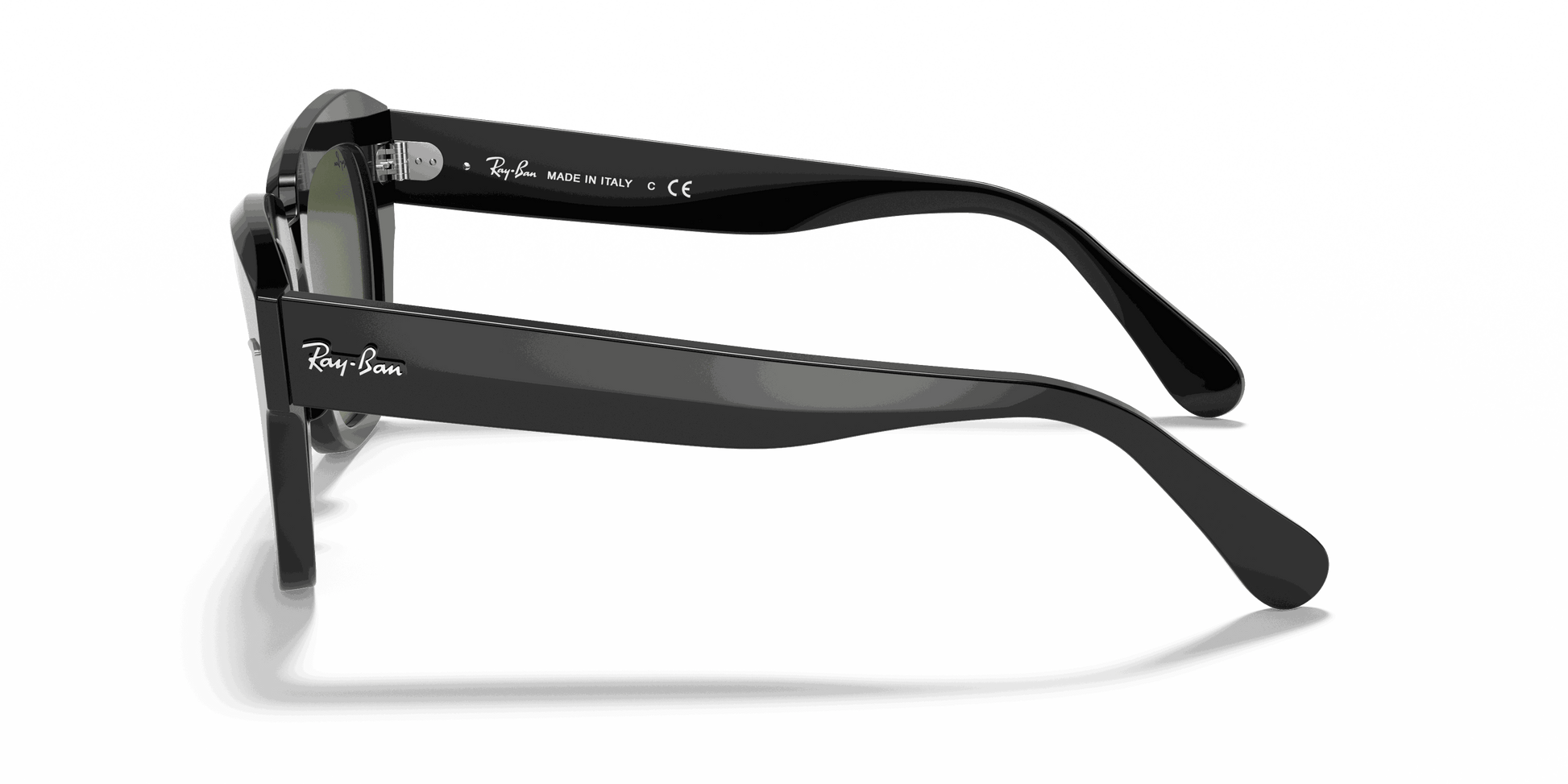 [G-15 Green Lenses, Polished Black Frame]
