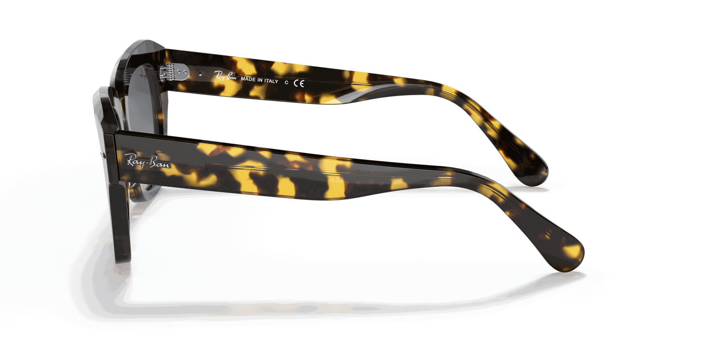 [Blue Gradient Grey Lenses, Polished Yellow Havana Frame]