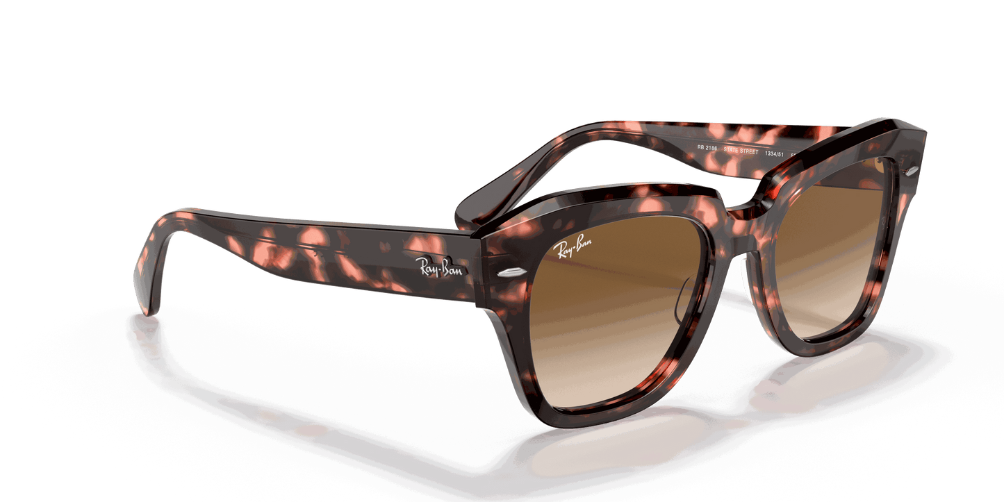 [Light Brown Gradient Lenses, Polished Pink Havana Frame]