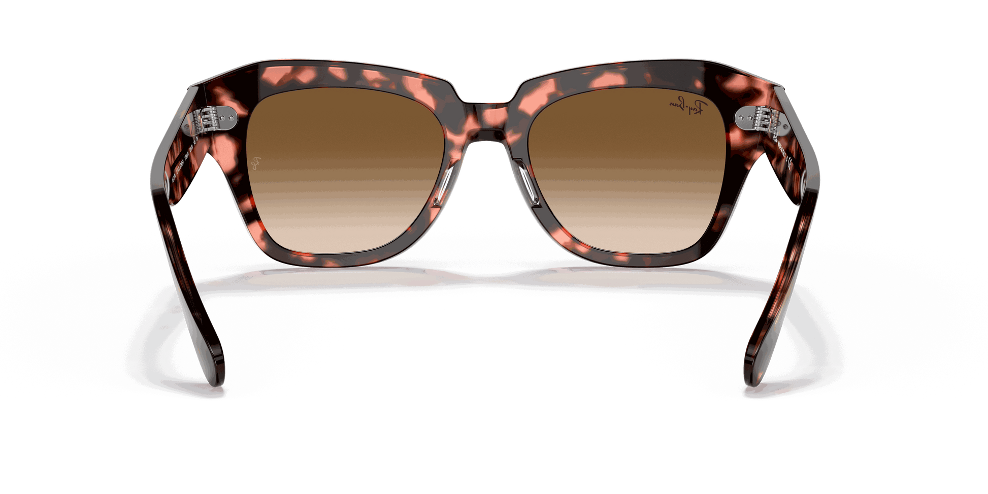 [Light Brown Gradient Lenses, Polished Pink Havana Frame]
