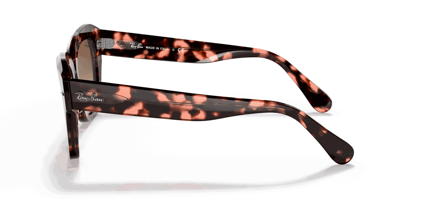 [Light Brown Gradient Lenses, Polished Pink Havana Frame]