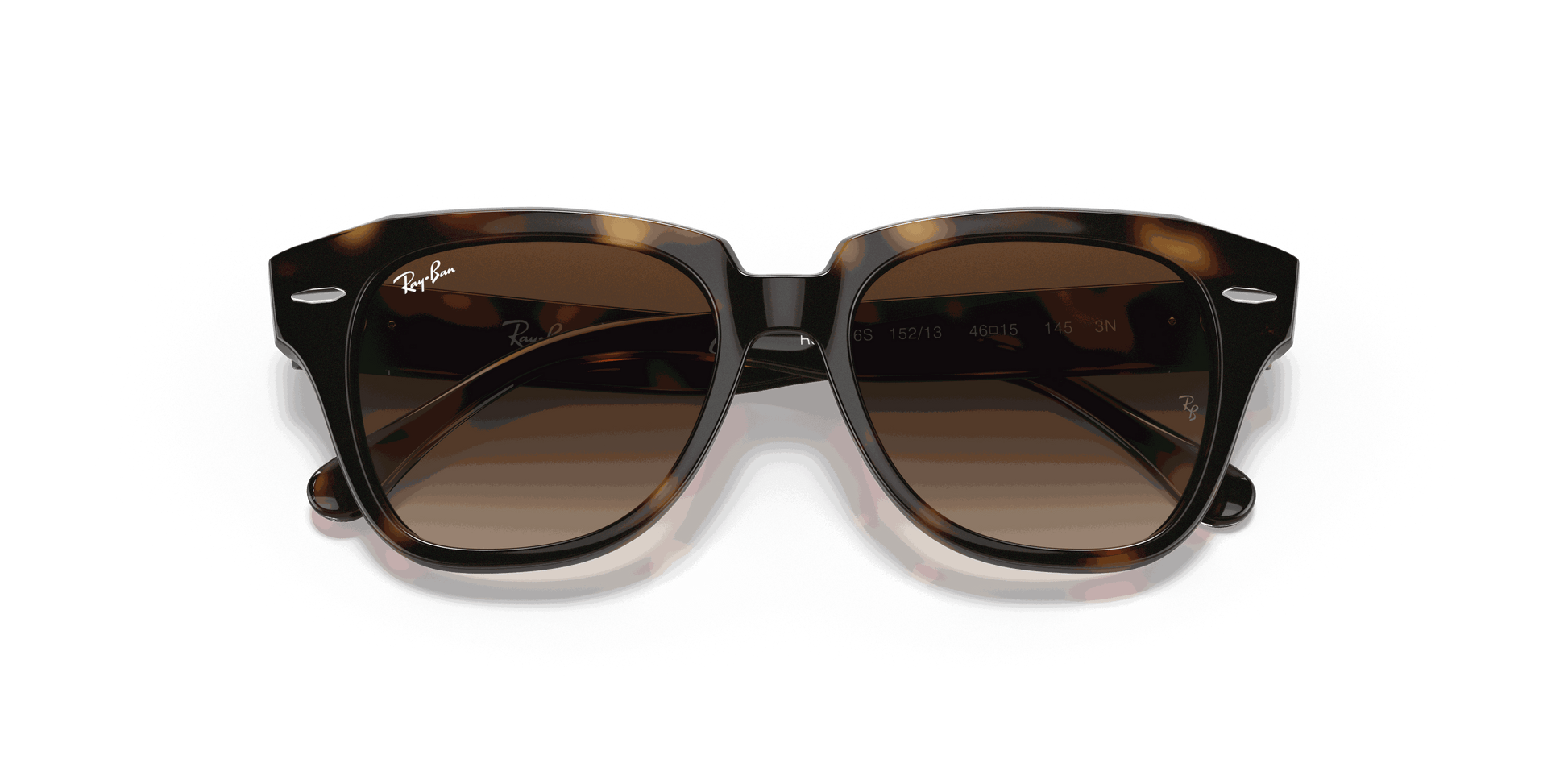 [Dark Brown Gradient Lenses, Polished Havana Frame]