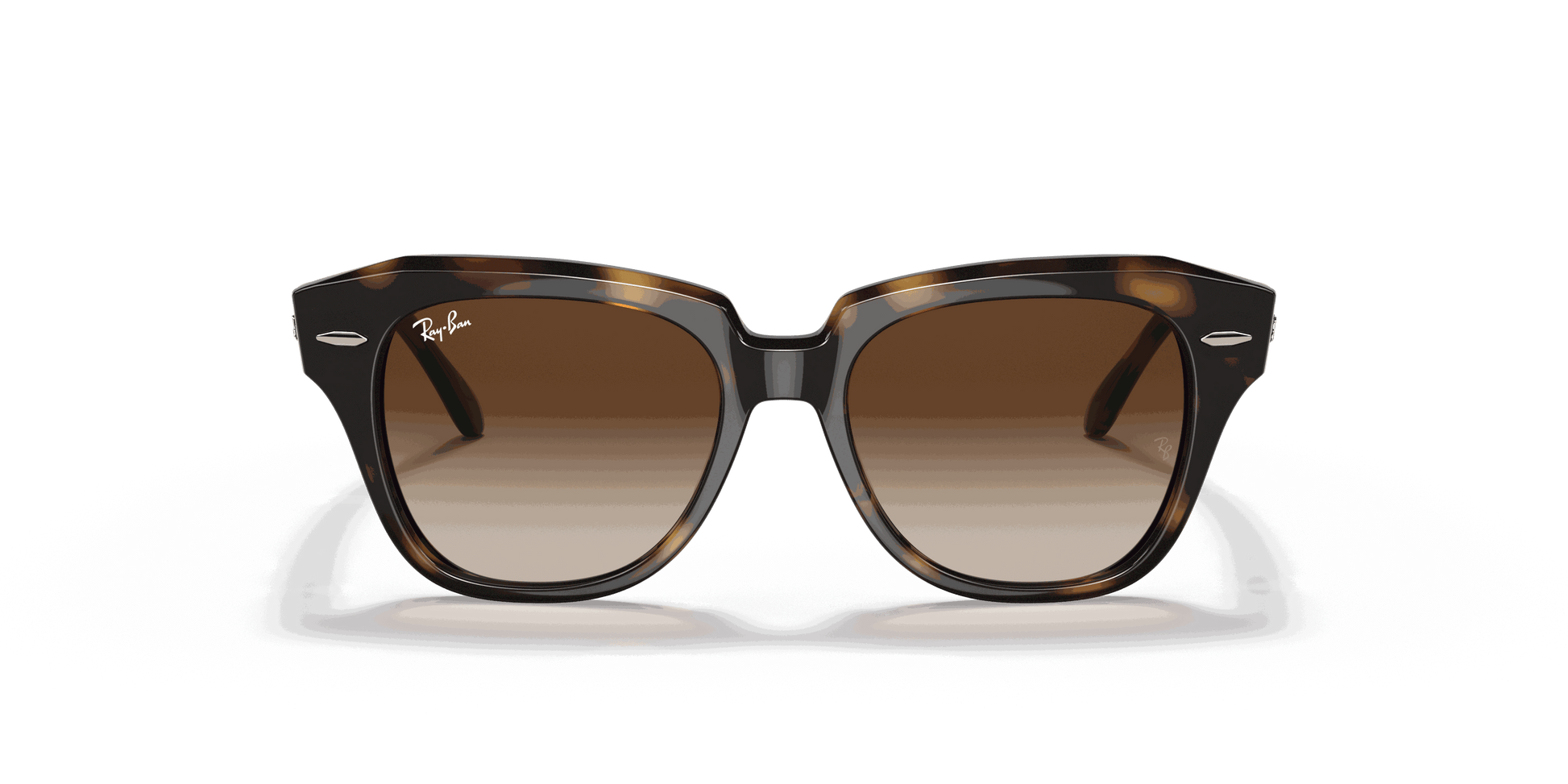 [Dark Brown Gradient Lenses, Polished Havana Frame]