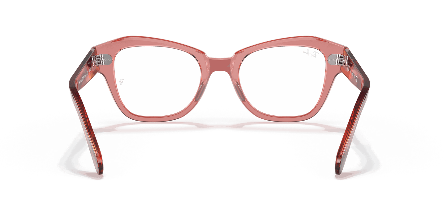 [Clear Lenses, Polished Transparent Pink Frame]