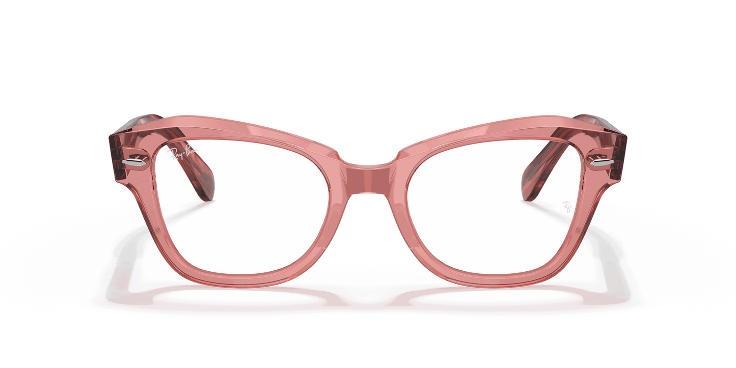 [Clear Lenses, Polished Transparent Pink Frame]
