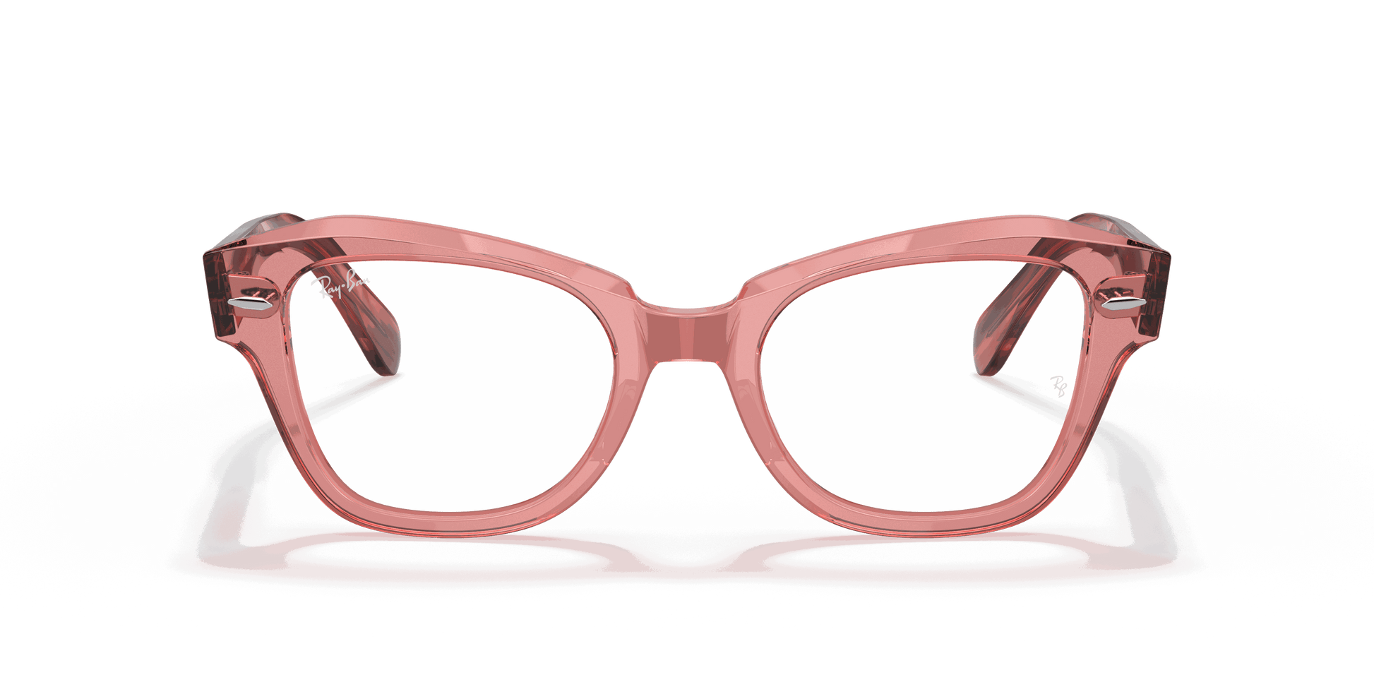 [Clear Lenses, Polished Transparent Pink Frame]