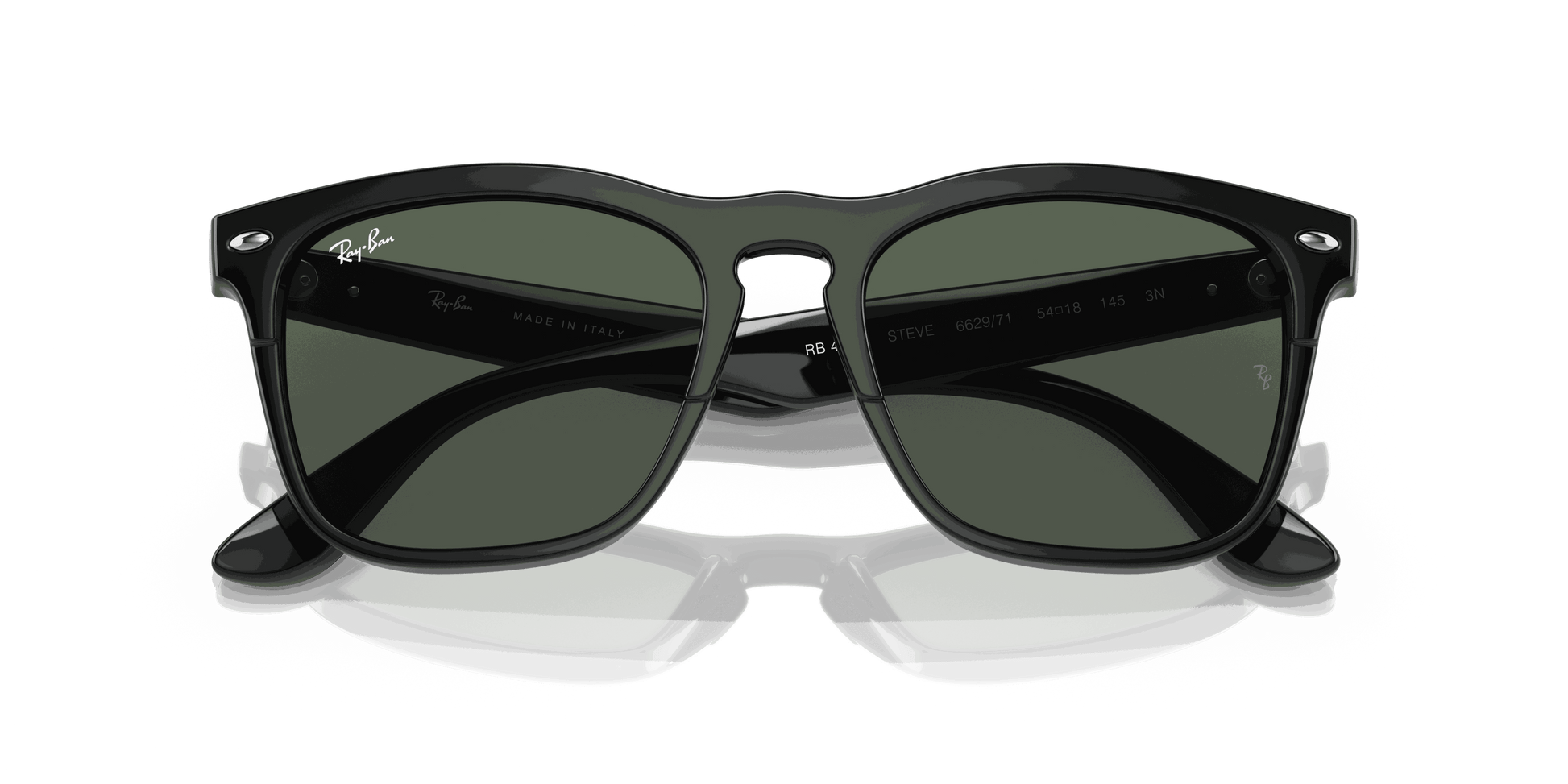 [Dark Green Lenses, Polished Black Frame]