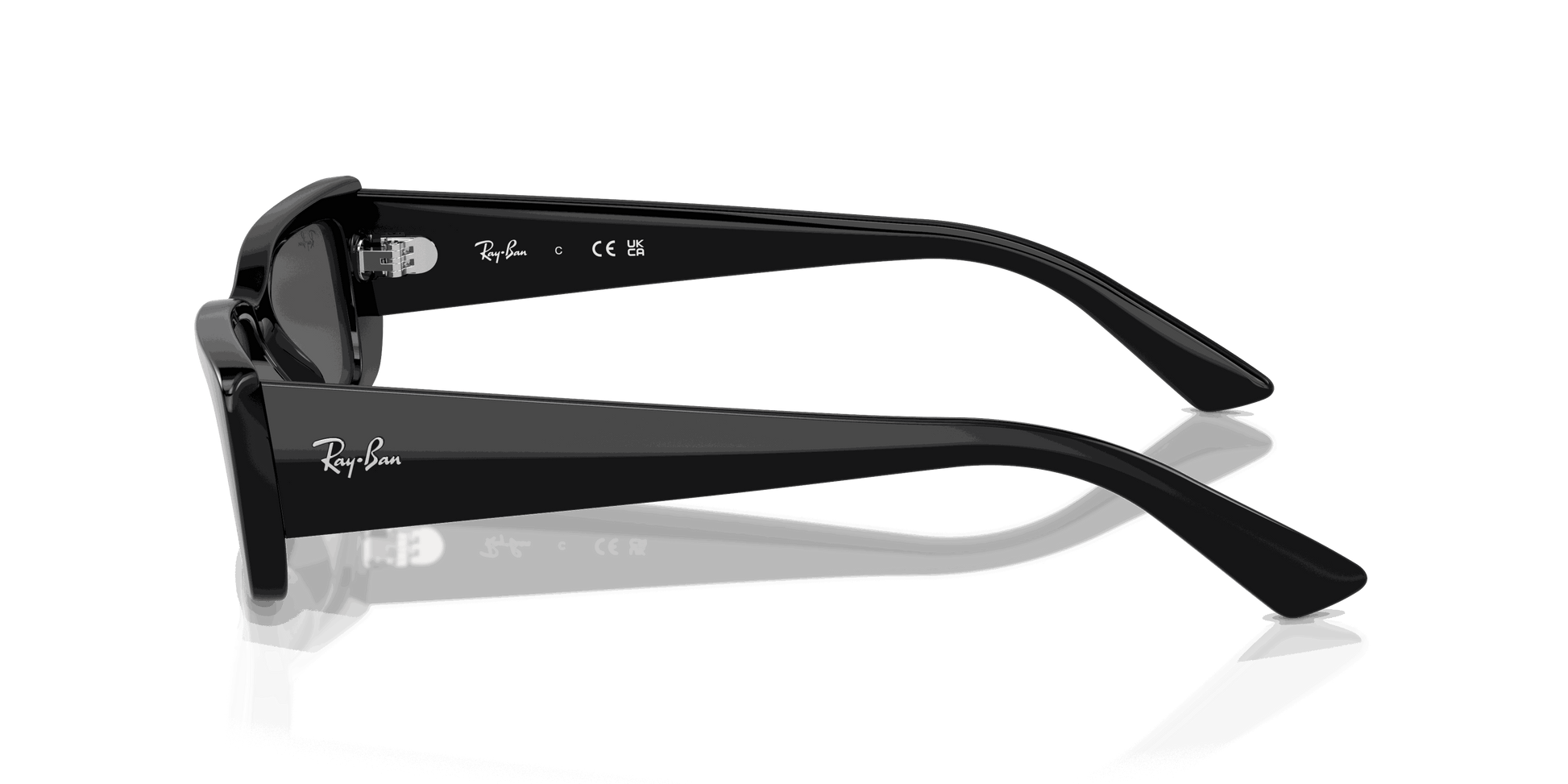 [Dark Grey Lenses, Polished Black Frame]
