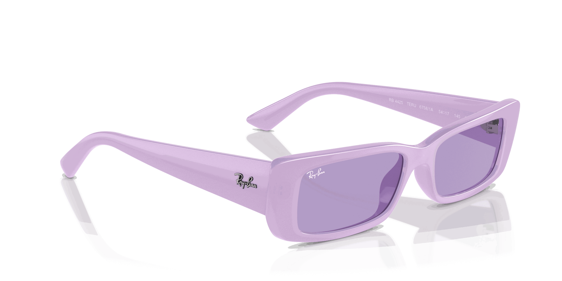 [Violet Lenses, Polished Lilac Frame]