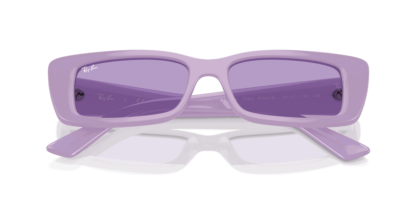 [Violet Lenses, Polished Lilac Frame]