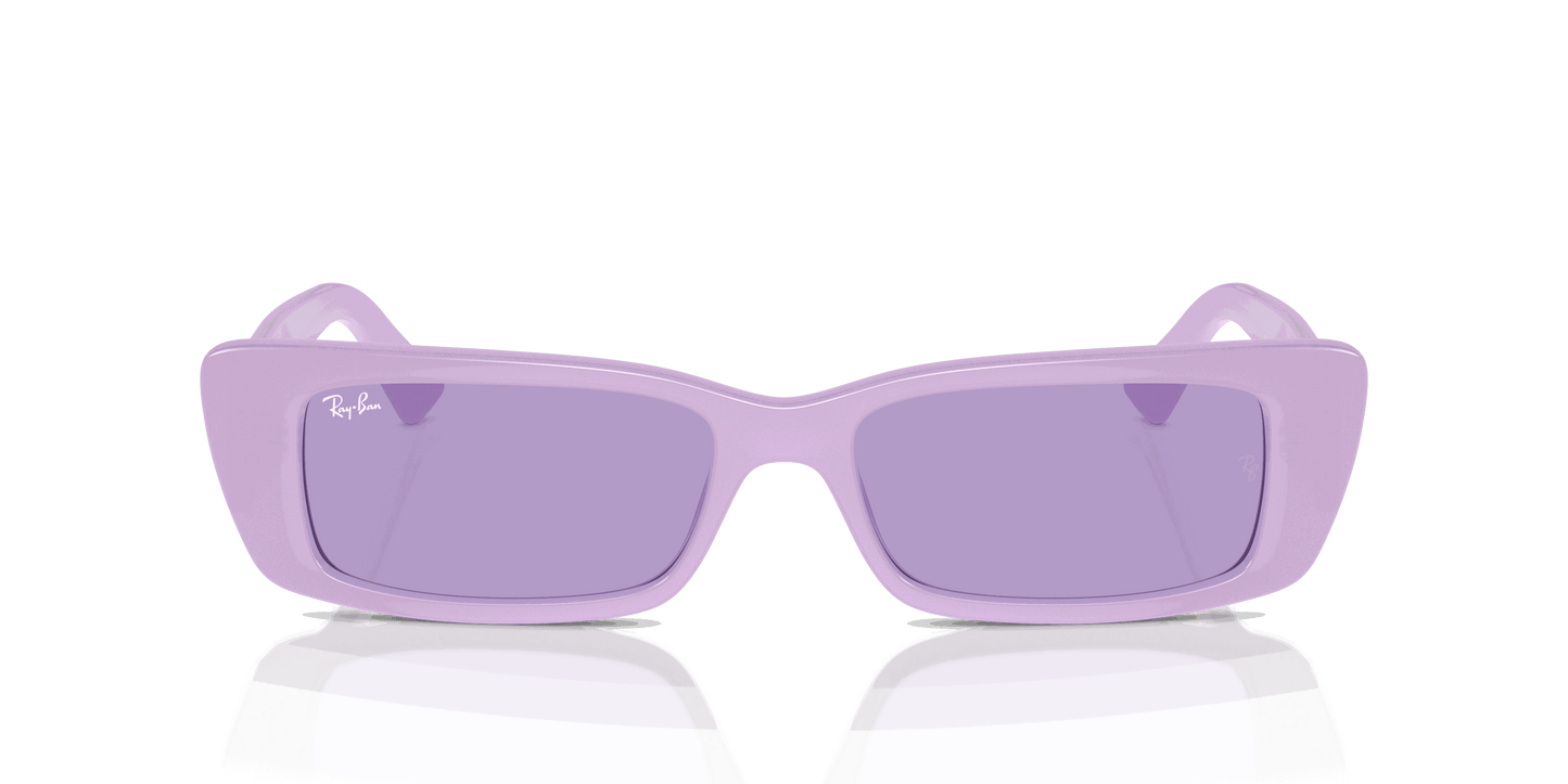 [Violet Lenses, Polished Lilac Frame]