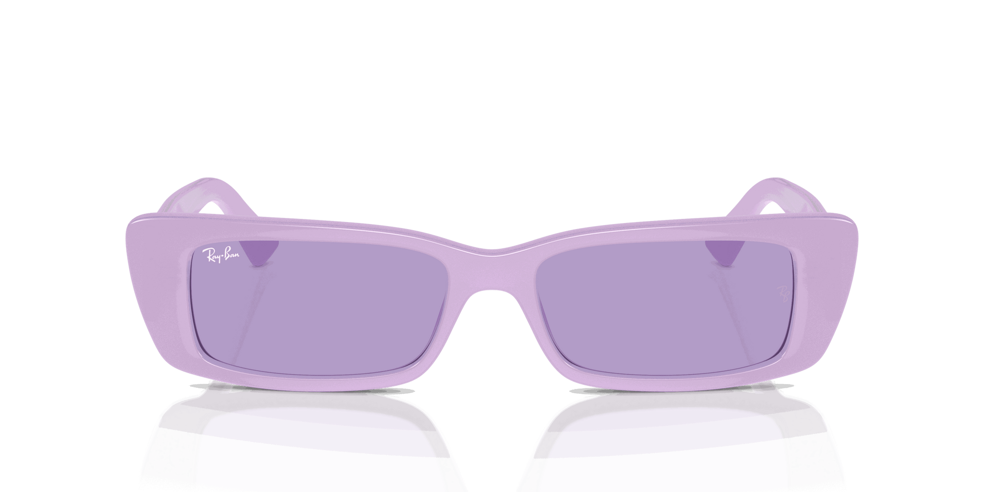 [Violet Lenses, Polished Lilac Frame]