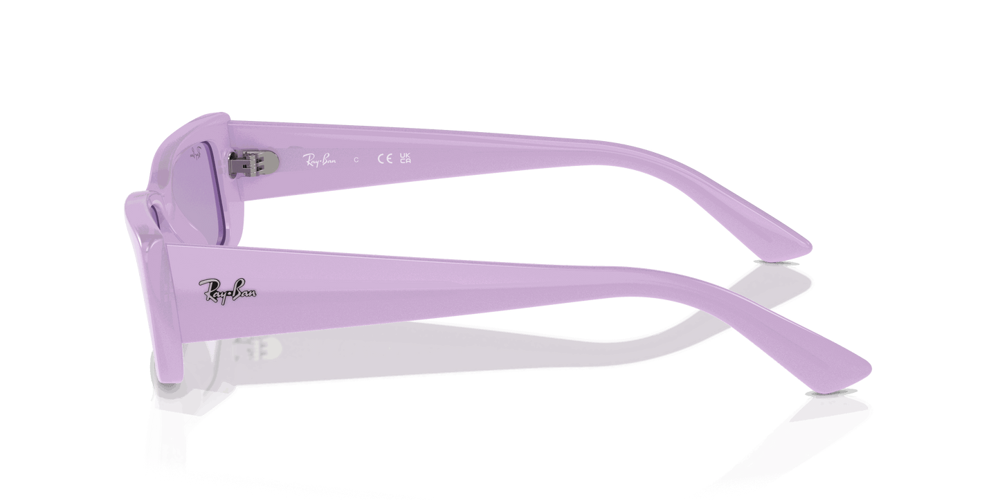[Violet Lenses, Polished Lilac Frame]