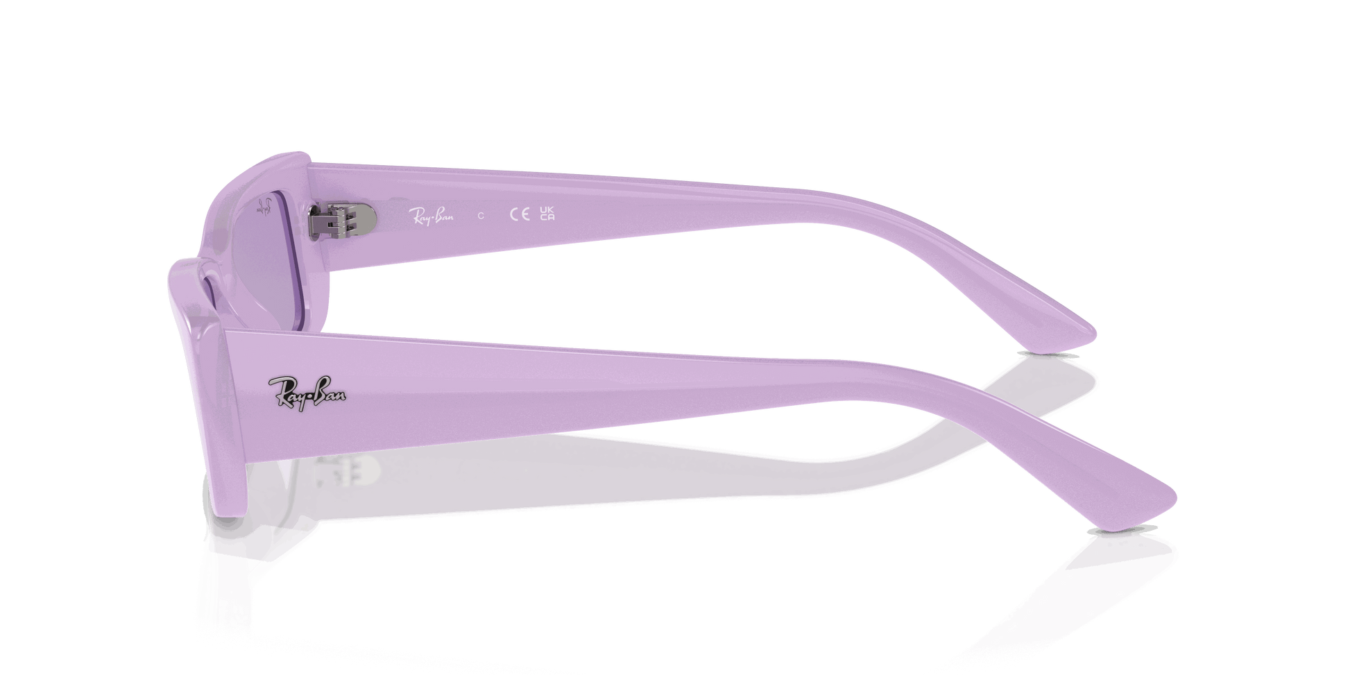 [Violet Lenses, Polished Lilac Frame]
