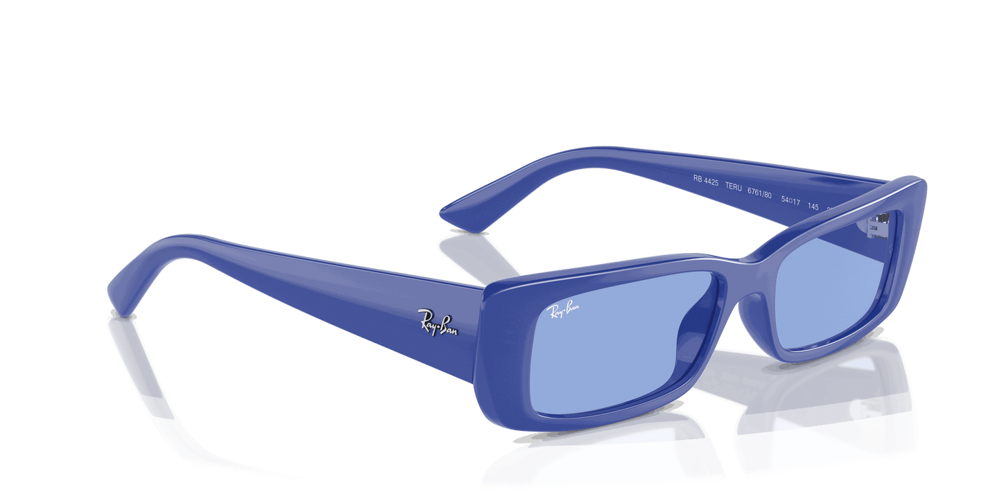 [Blue Lenses, Polished Electric Blue Frame]