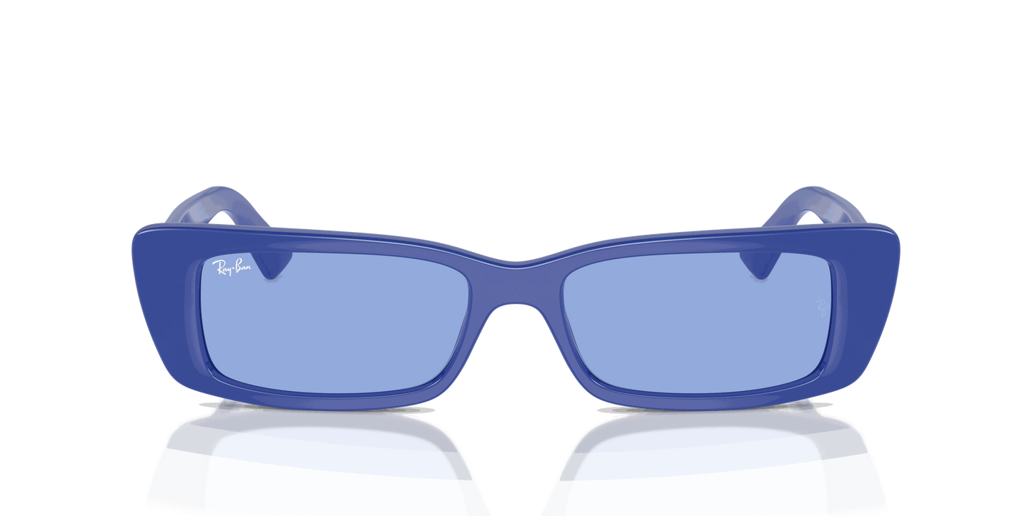 [Blue Lenses, Polished Electric Blue Frame]