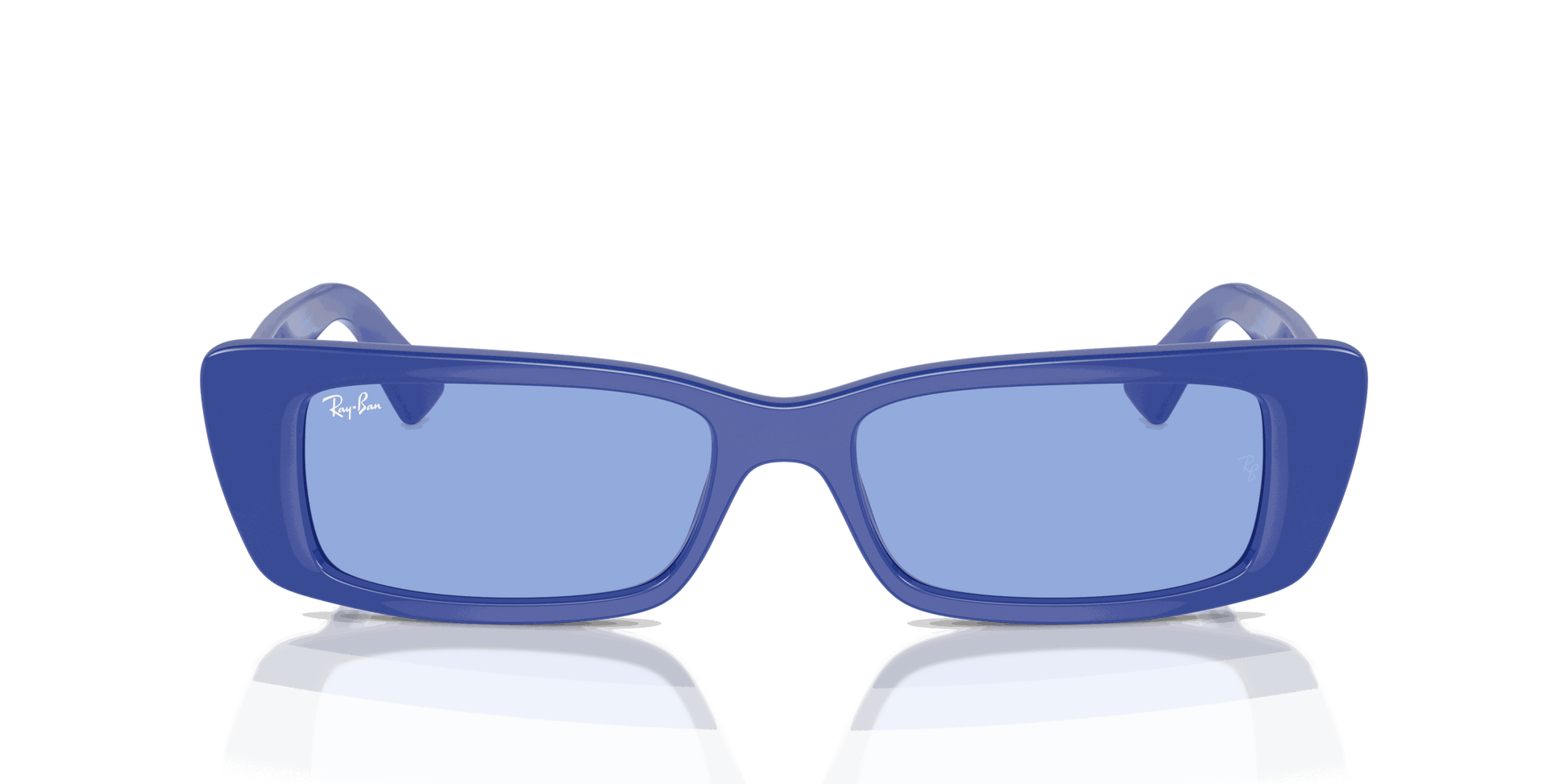 [Blue Lenses, Polished Electric Blue Frame]