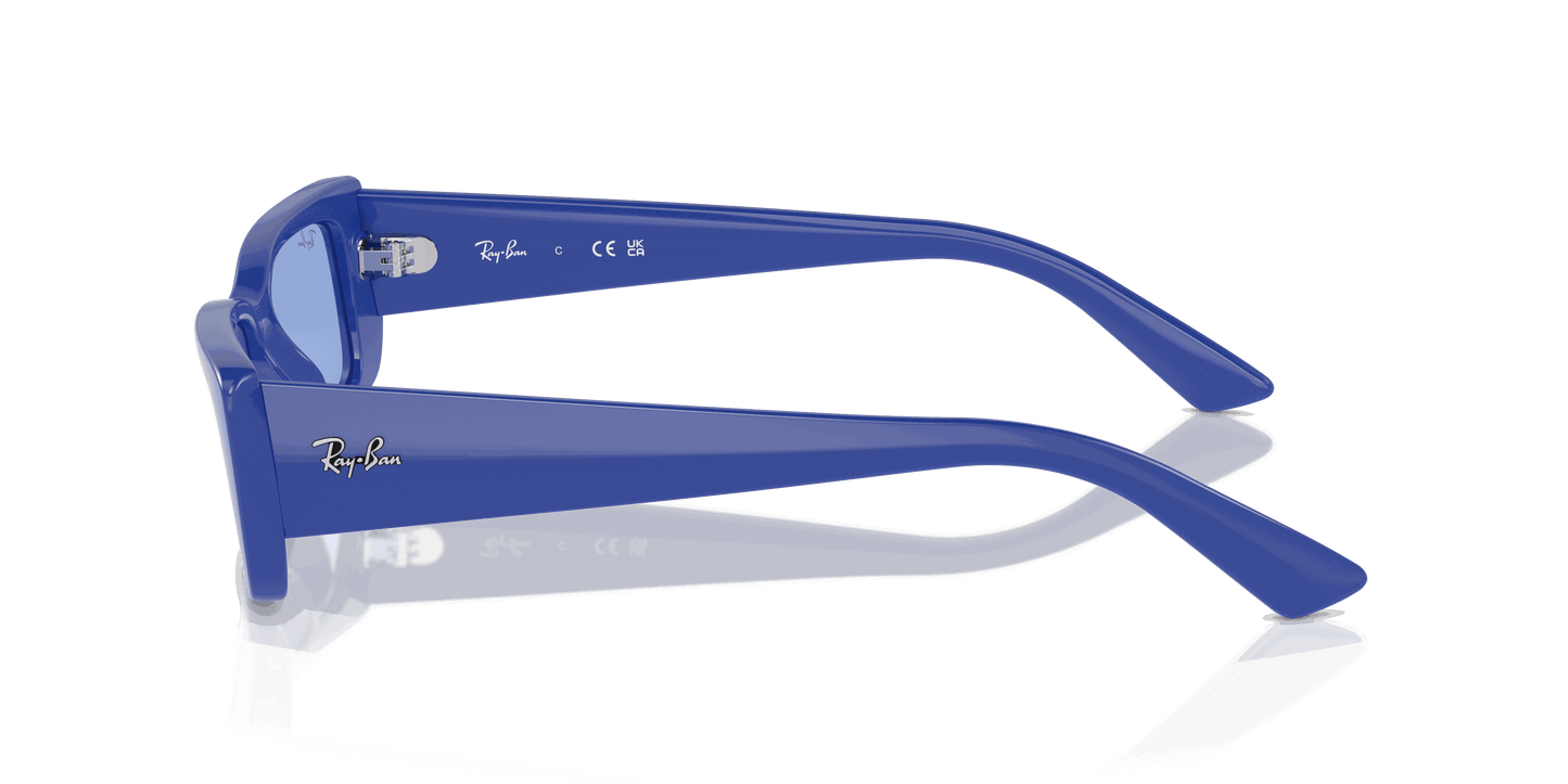 [Blue Lenses, Polished Electric Blue Frame]