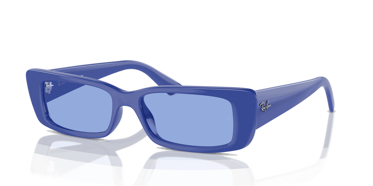 [Blue Lenses, Polished Electric Blue Frame]