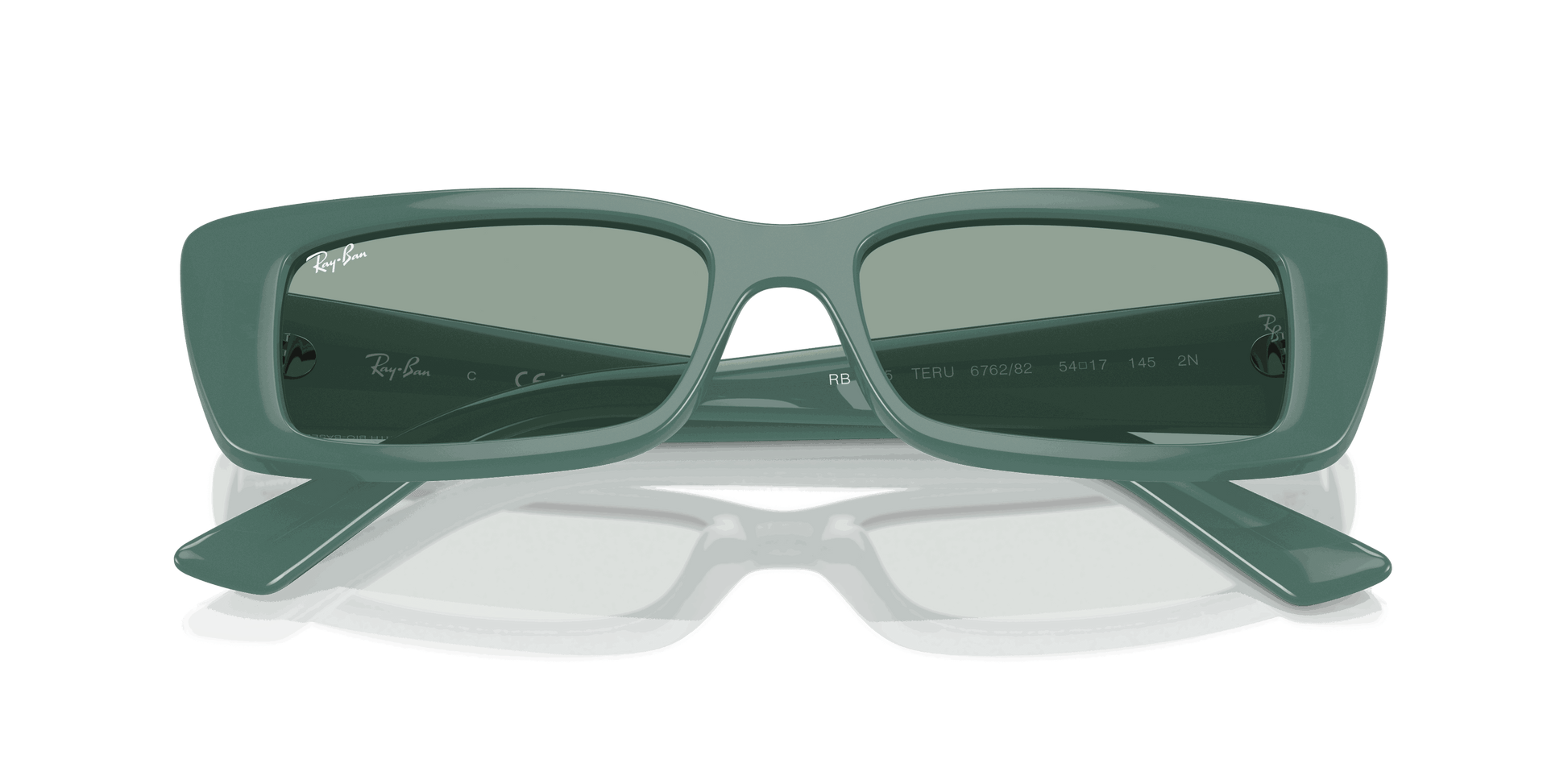 [Petrol Green Lenses, Polished Algae Green Frame]