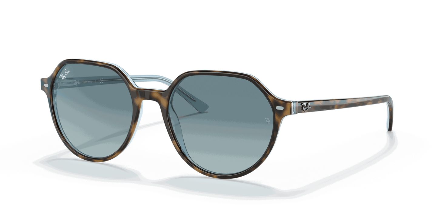[Blue Gradient Grey Lenses, Polished Havana On Light Blue Frame]