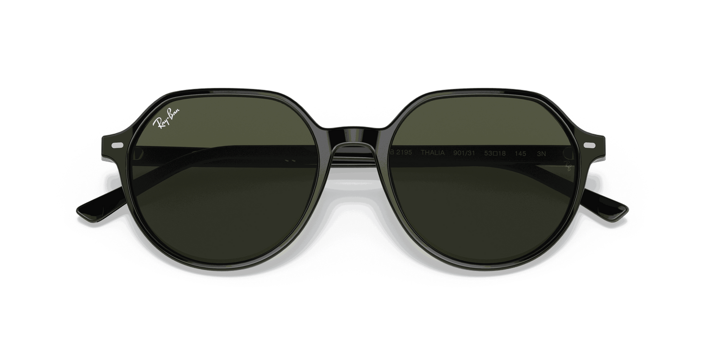 [Green Lenses, Polished Black Frame]