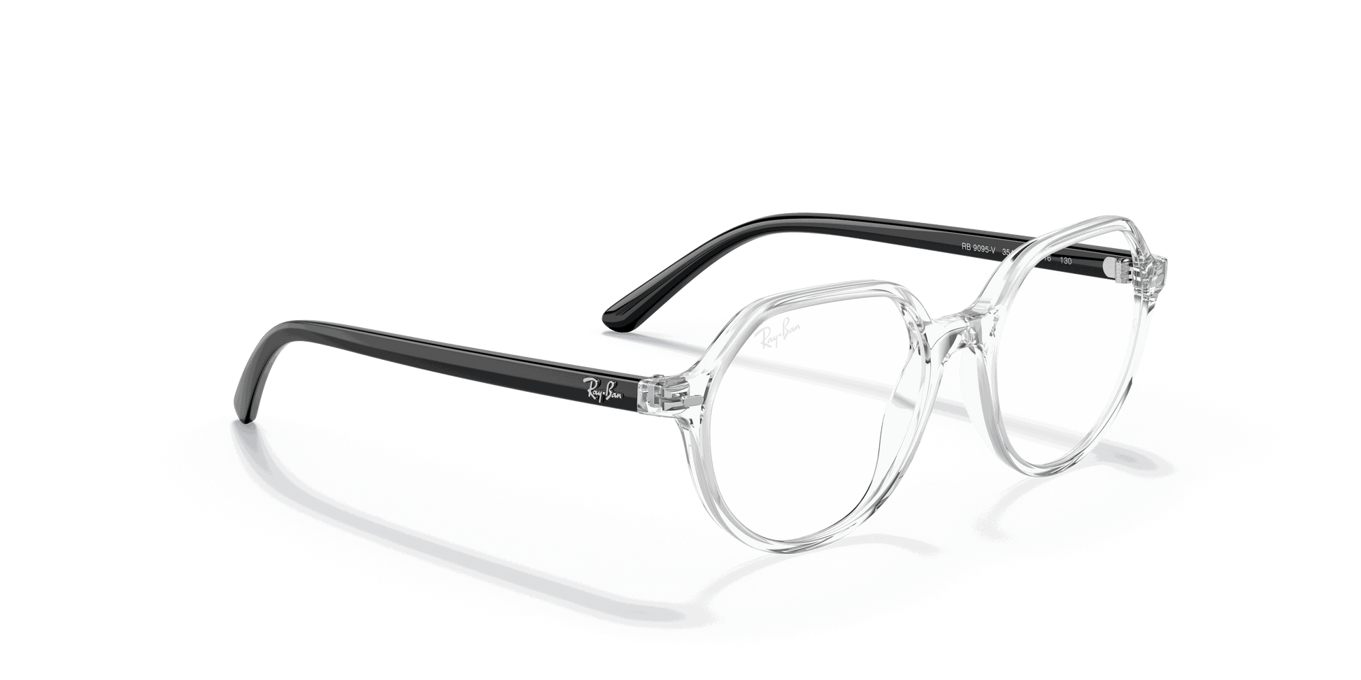 [Clear Lenses, Polished Transparent Frame]
