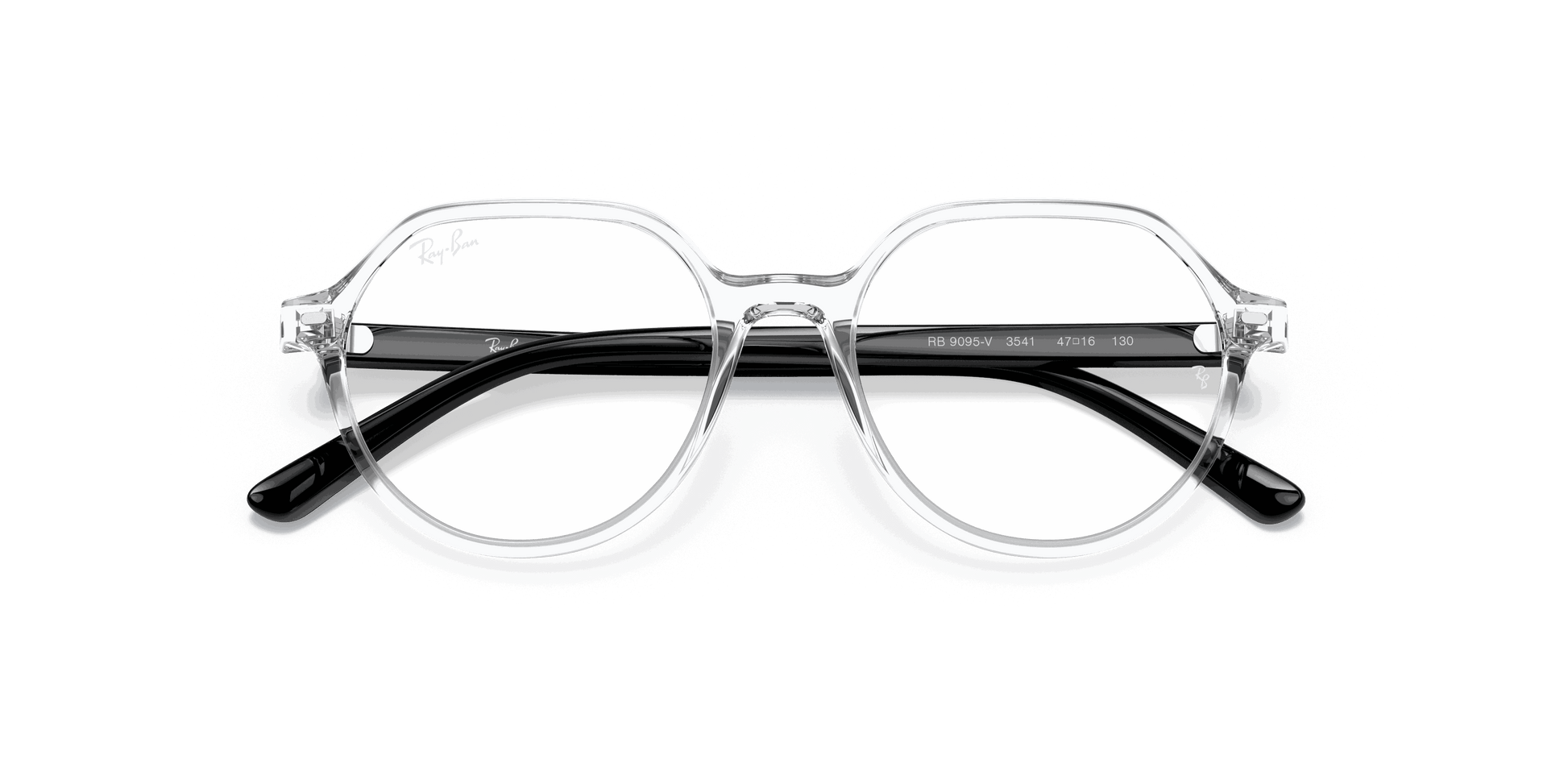 [Clear Lenses, Polished Transparent Frame]
