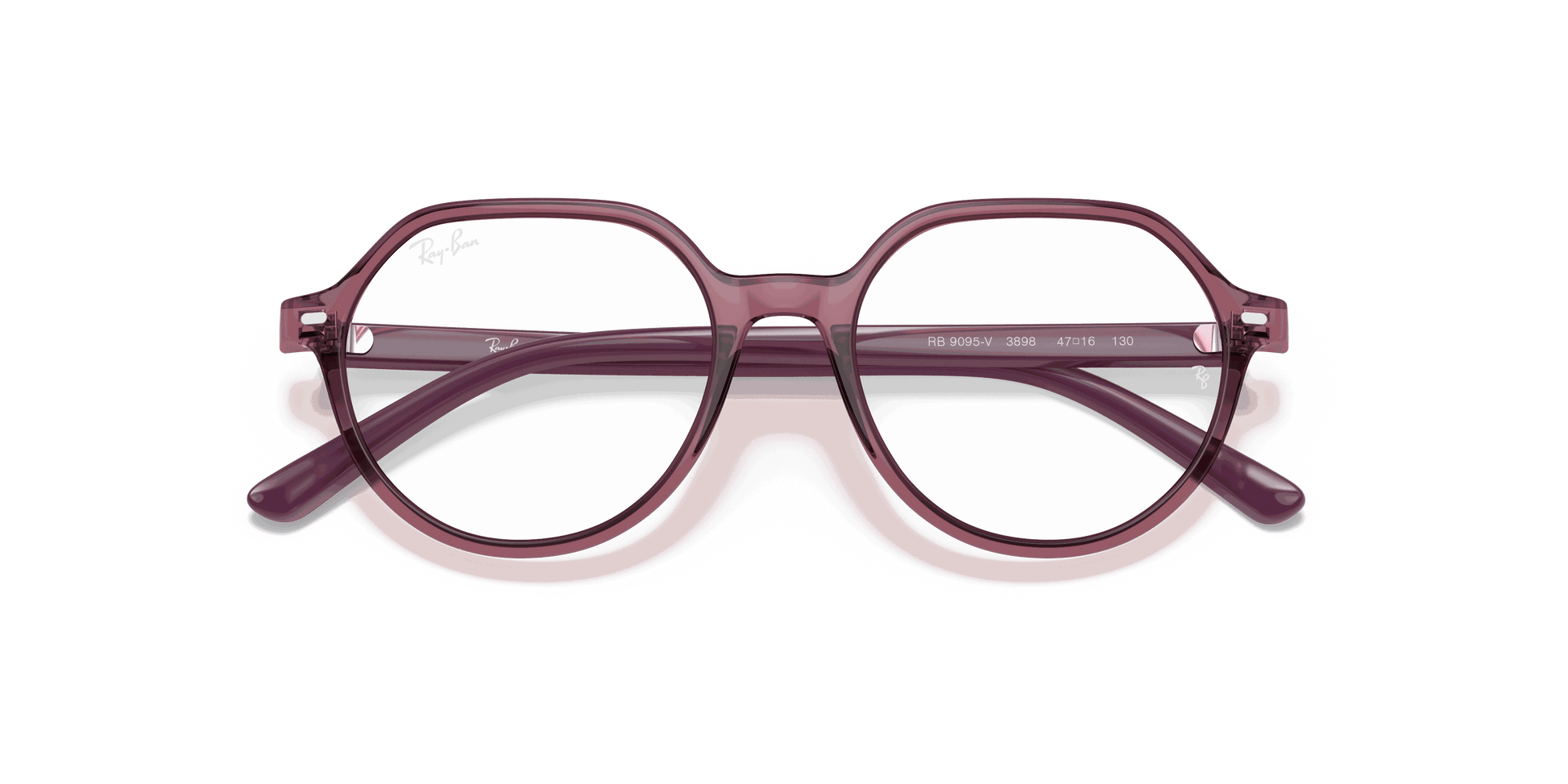 [Clear Lenses, Polished Transparent Pink Frame]