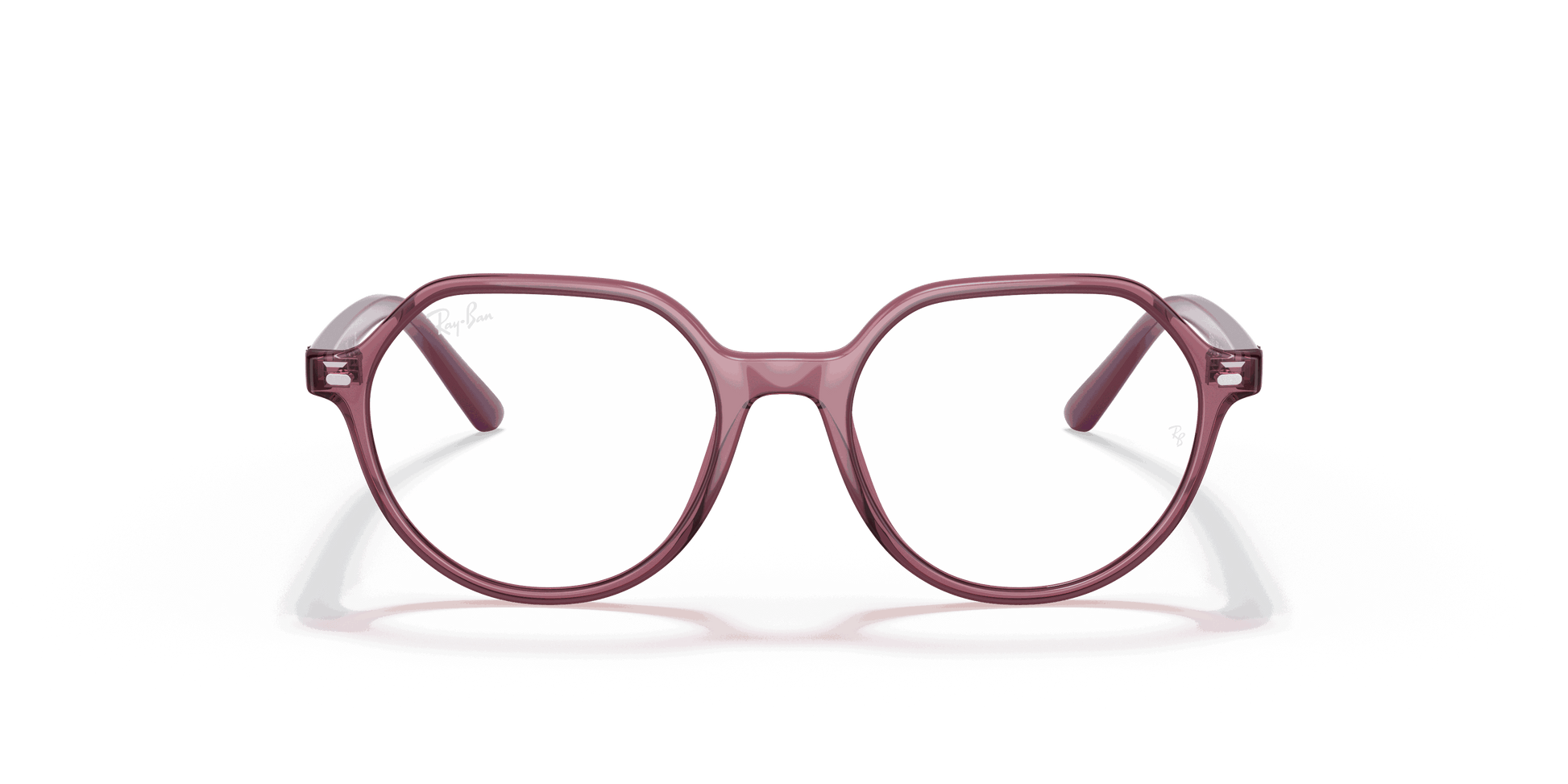 [Clear Lenses, Polished Transparent Pink Frame]