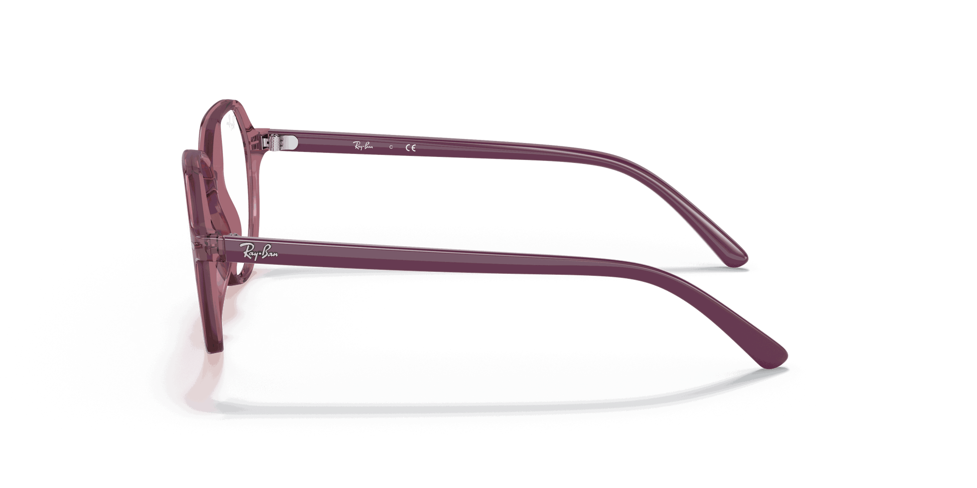 [Clear Lenses, Polished Transparent Pink Frame]