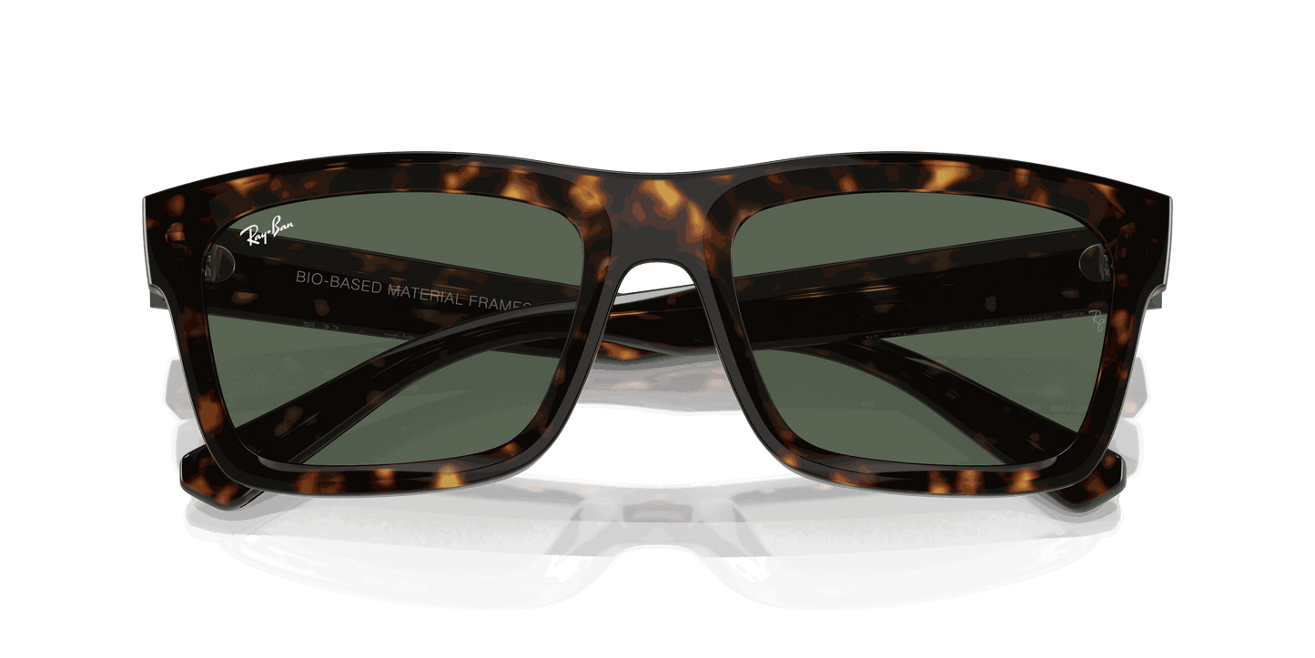 [Dark Blue Lenses, Polished Havana Frame]