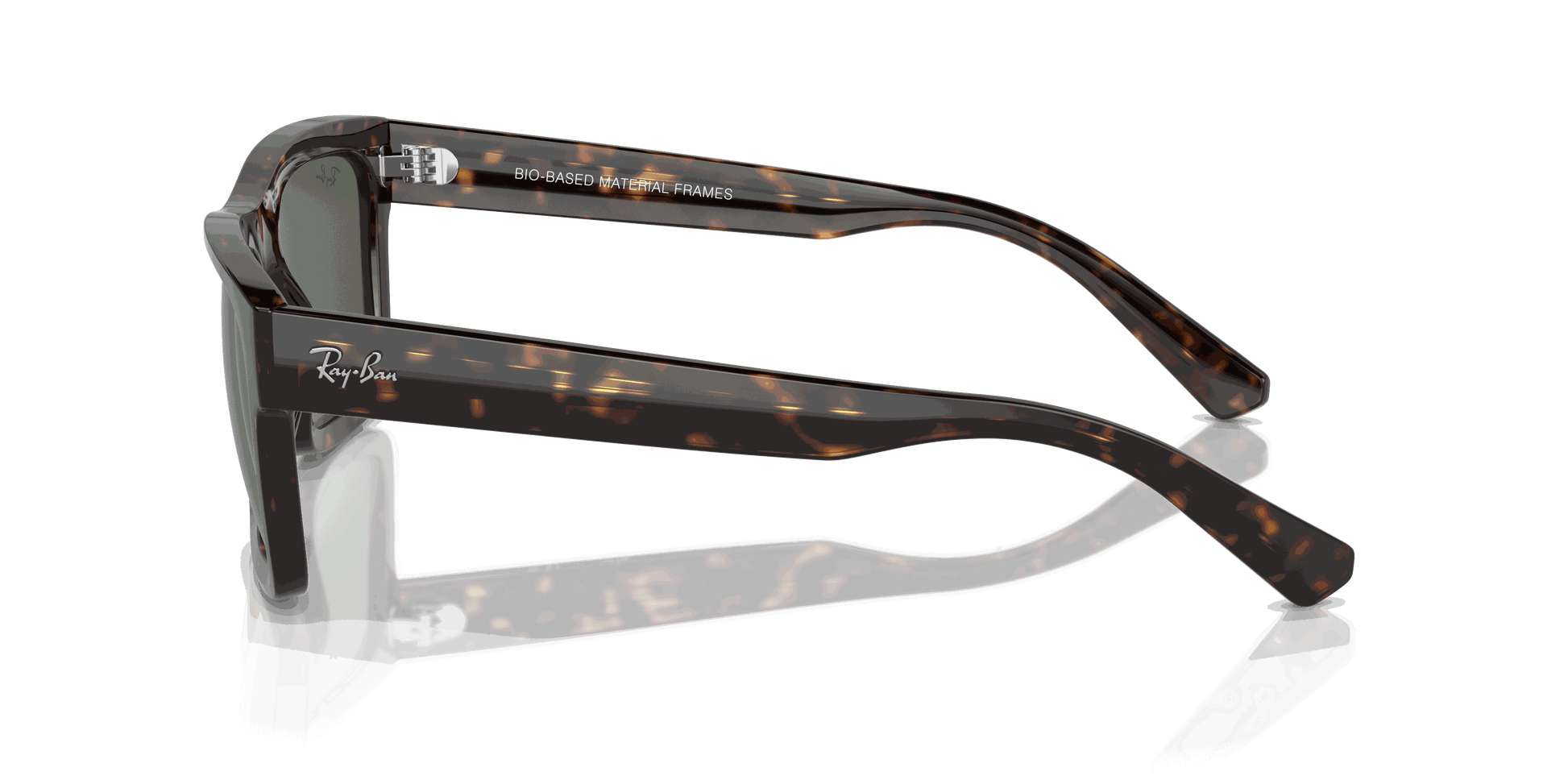 [Dark Blue Lenses, Polished Havana Frame]