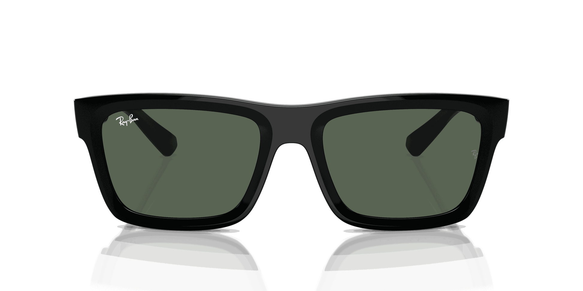 [Dark Green Lenses, Polished Black Frame]