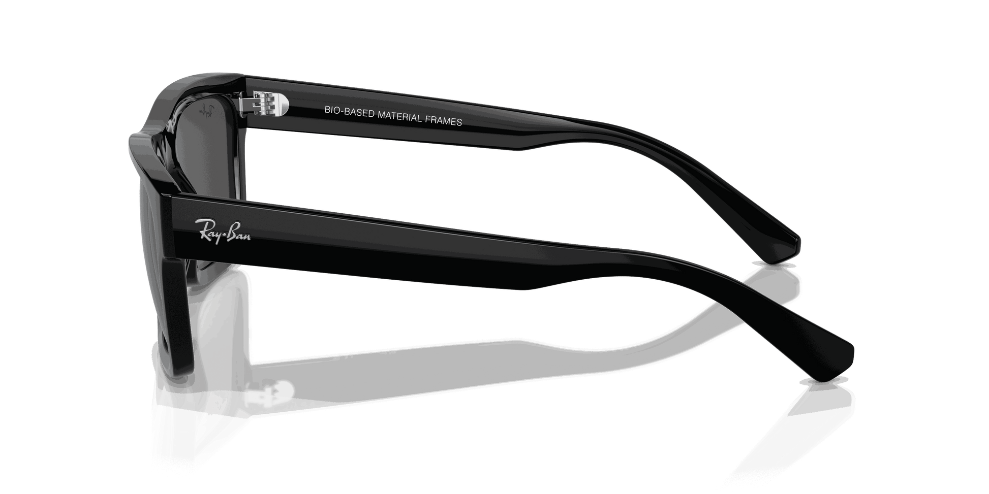 [Dark Grey Lenses, Polished Black Frame]