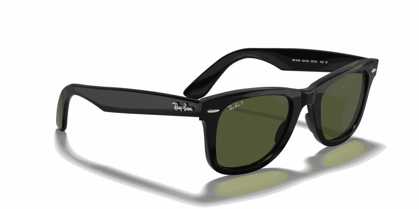 [G-15 Green Lenses, Polished Black Frame]