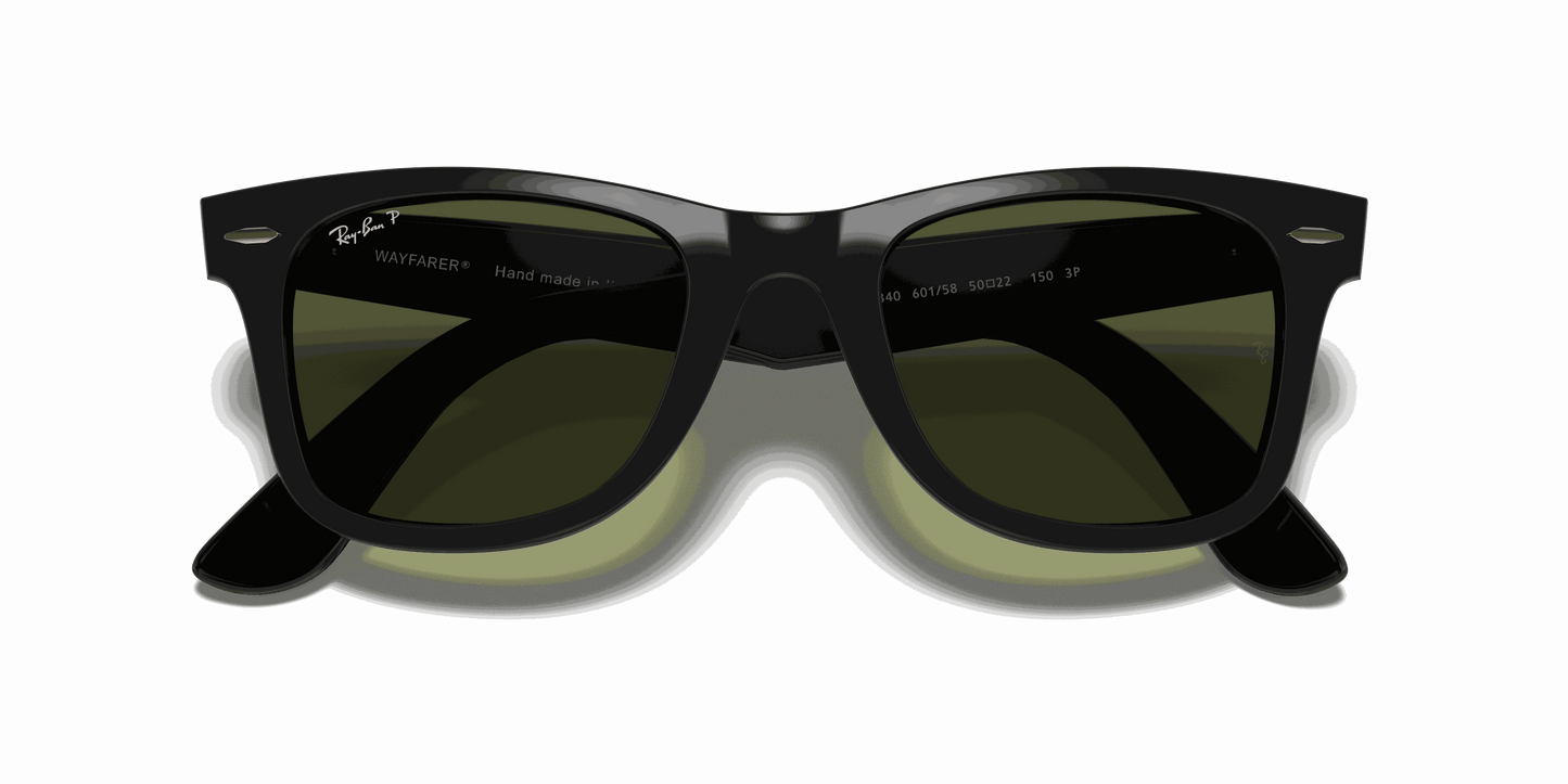 [G-15 Green Lenses, Polished Black Frame]