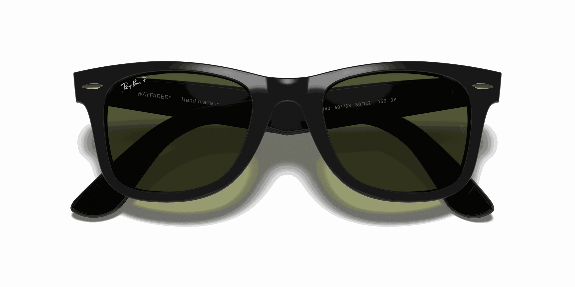 [G-15 Green Lenses, Polished Black Frame]
