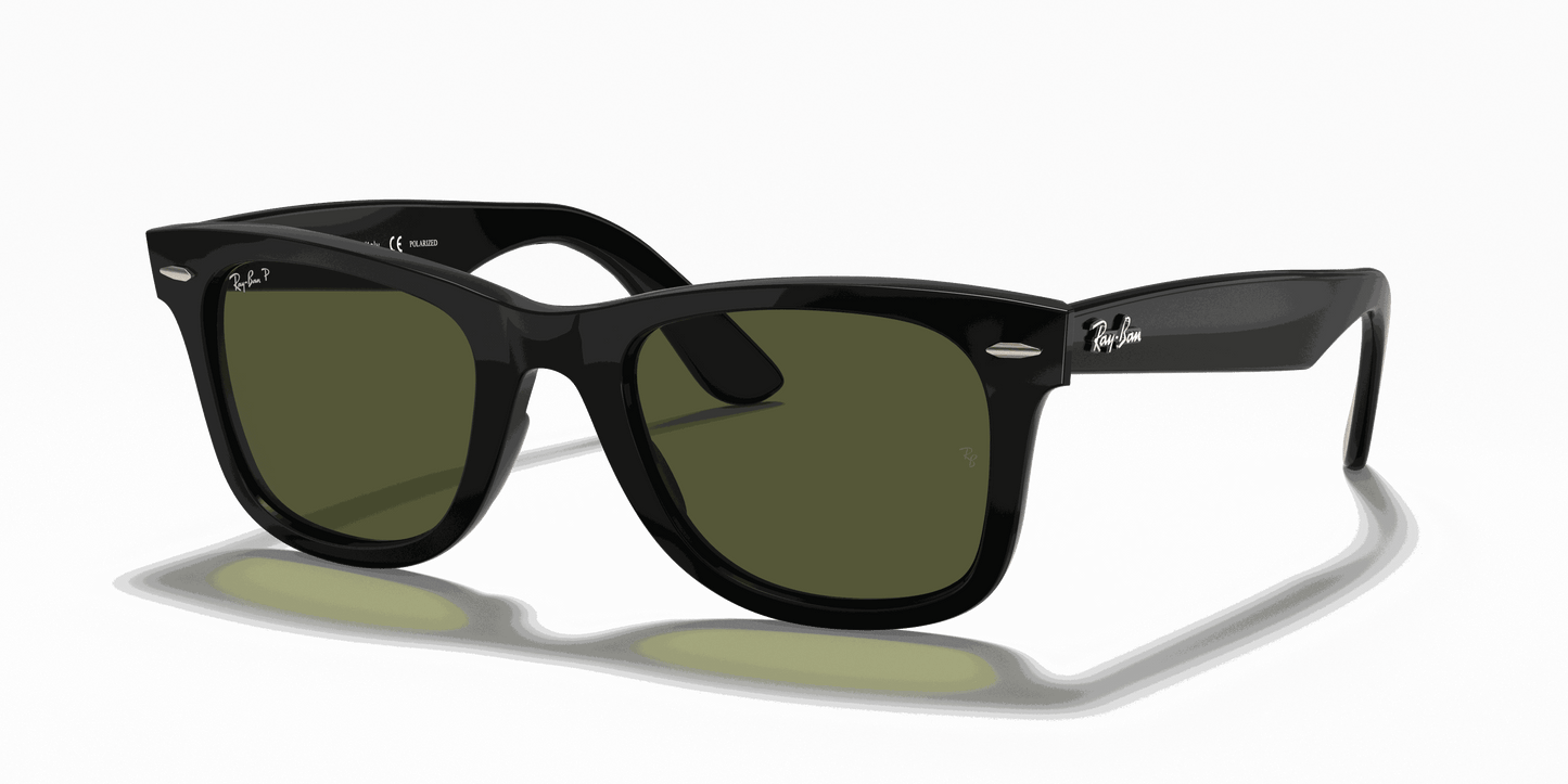 [G-15 Green Lenses, Polished Black Frame]