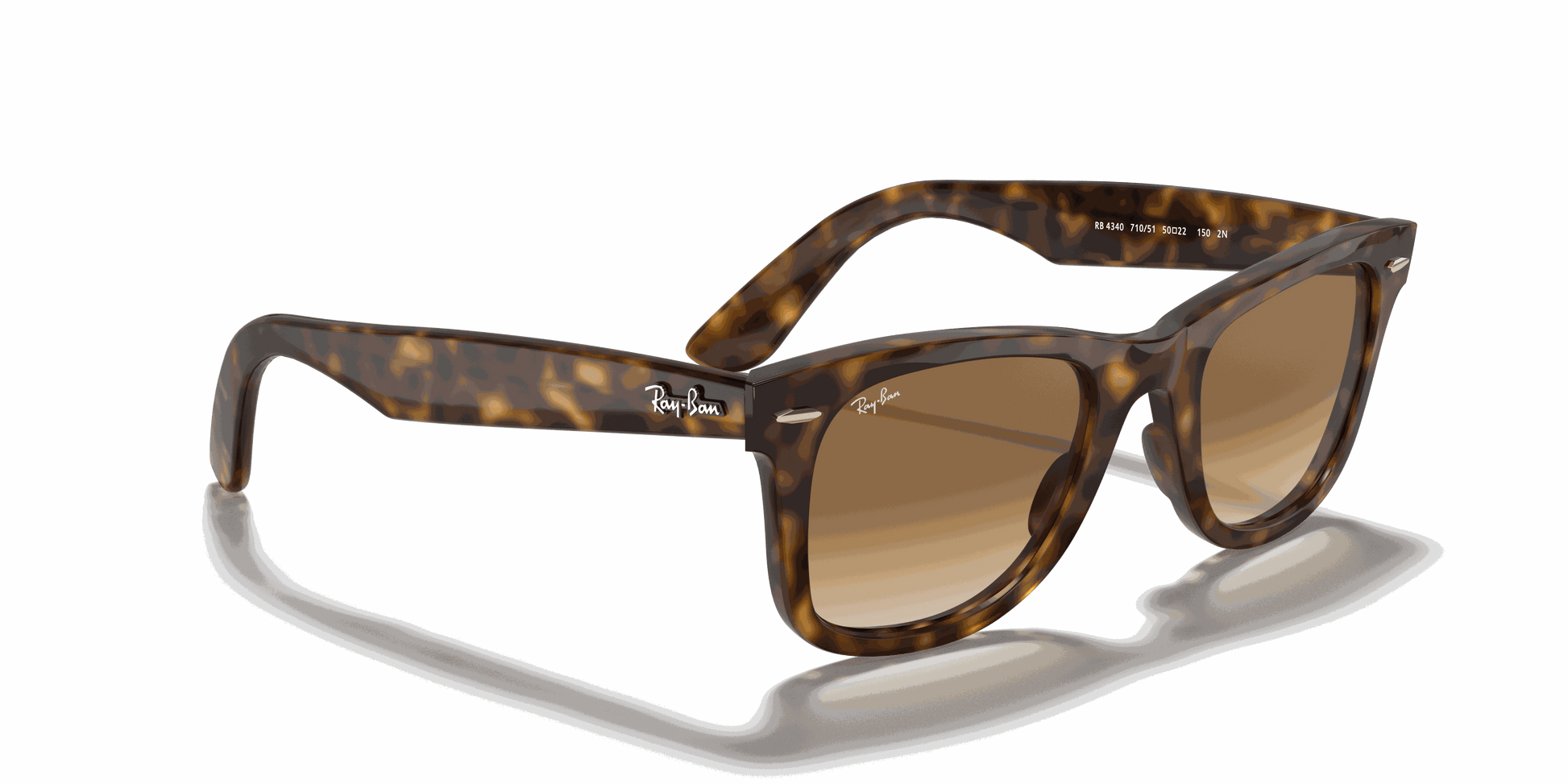 [Light Brown Gradient Lenses, Polished Light Havana Frame]