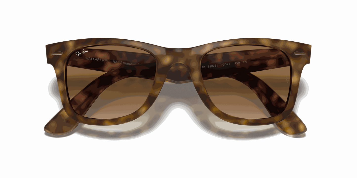 [Light Brown Gradient Lenses, Polished Light Havana Frame]