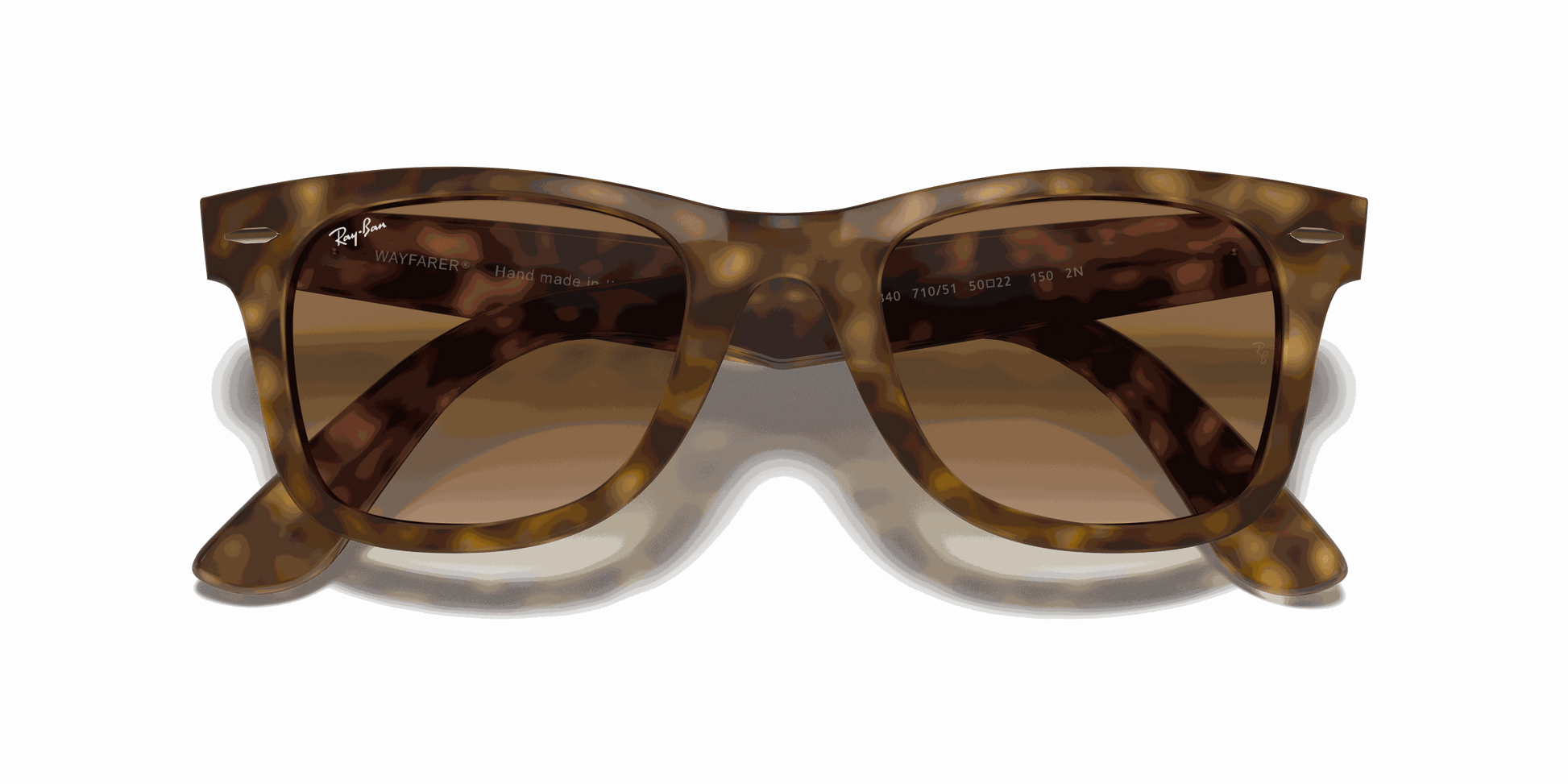 [Light Brown Gradient Lenses, Polished Light Havana Frame]