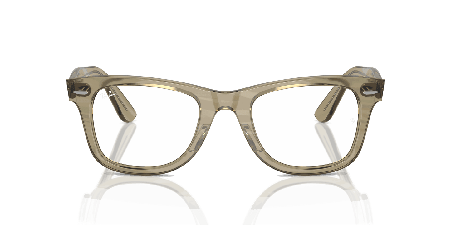 [Clear Lenses, Polished Photo Striped Grey Frame]