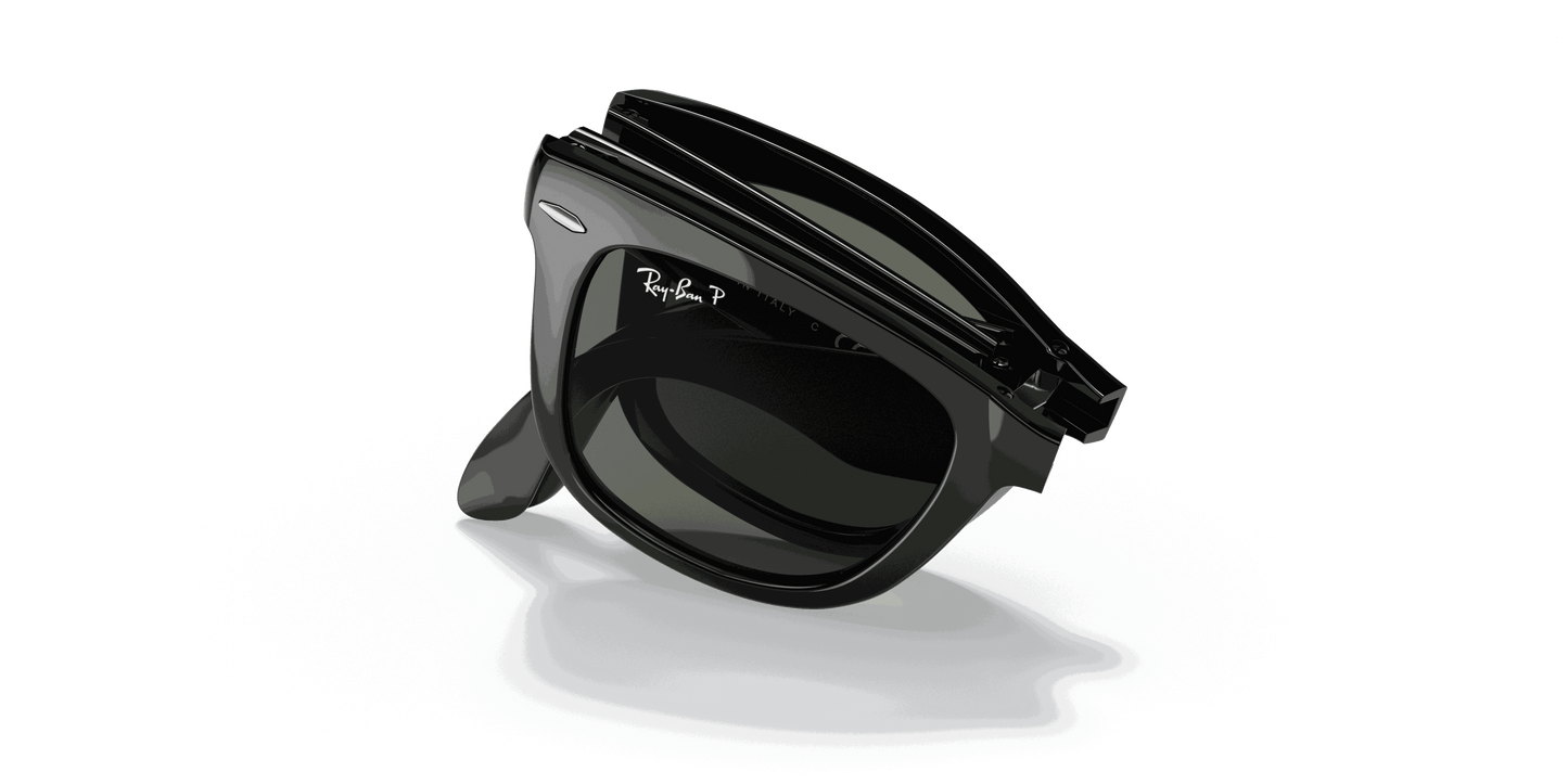[G-15 Green Lenses, Polished Black Frame]