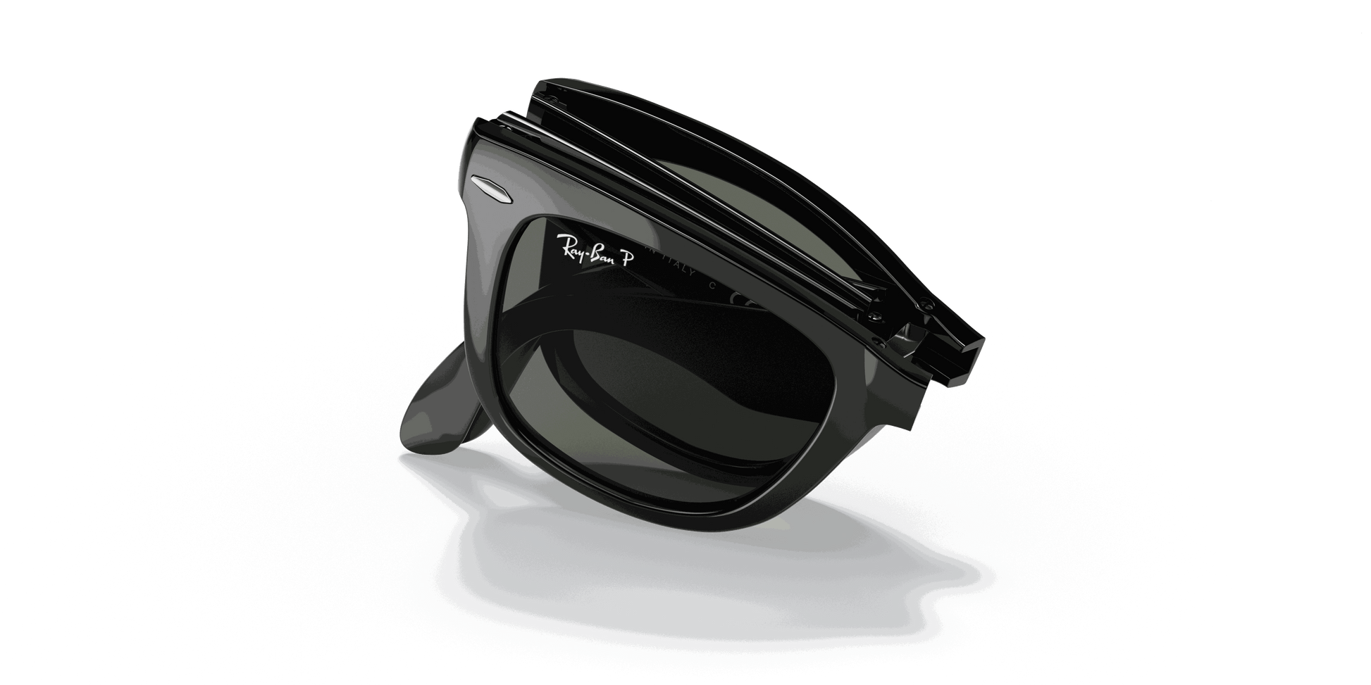 [G-15 Green Lenses, Polished Black Frame]